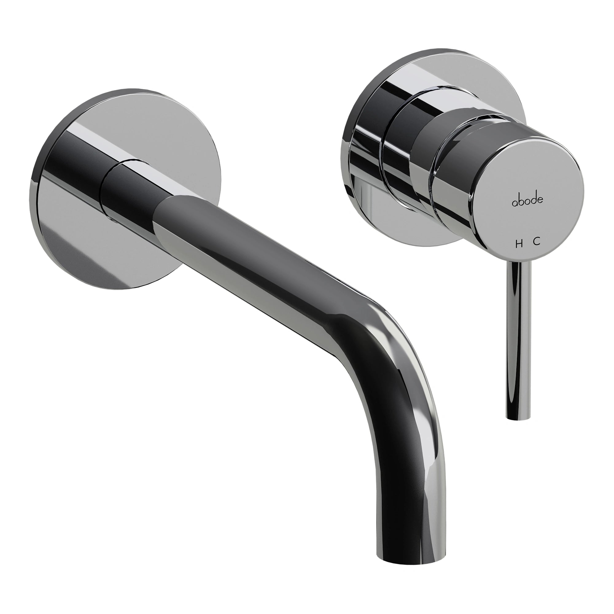 Abode Harmonie Wall Mounted Bath Basin Mixer Tap