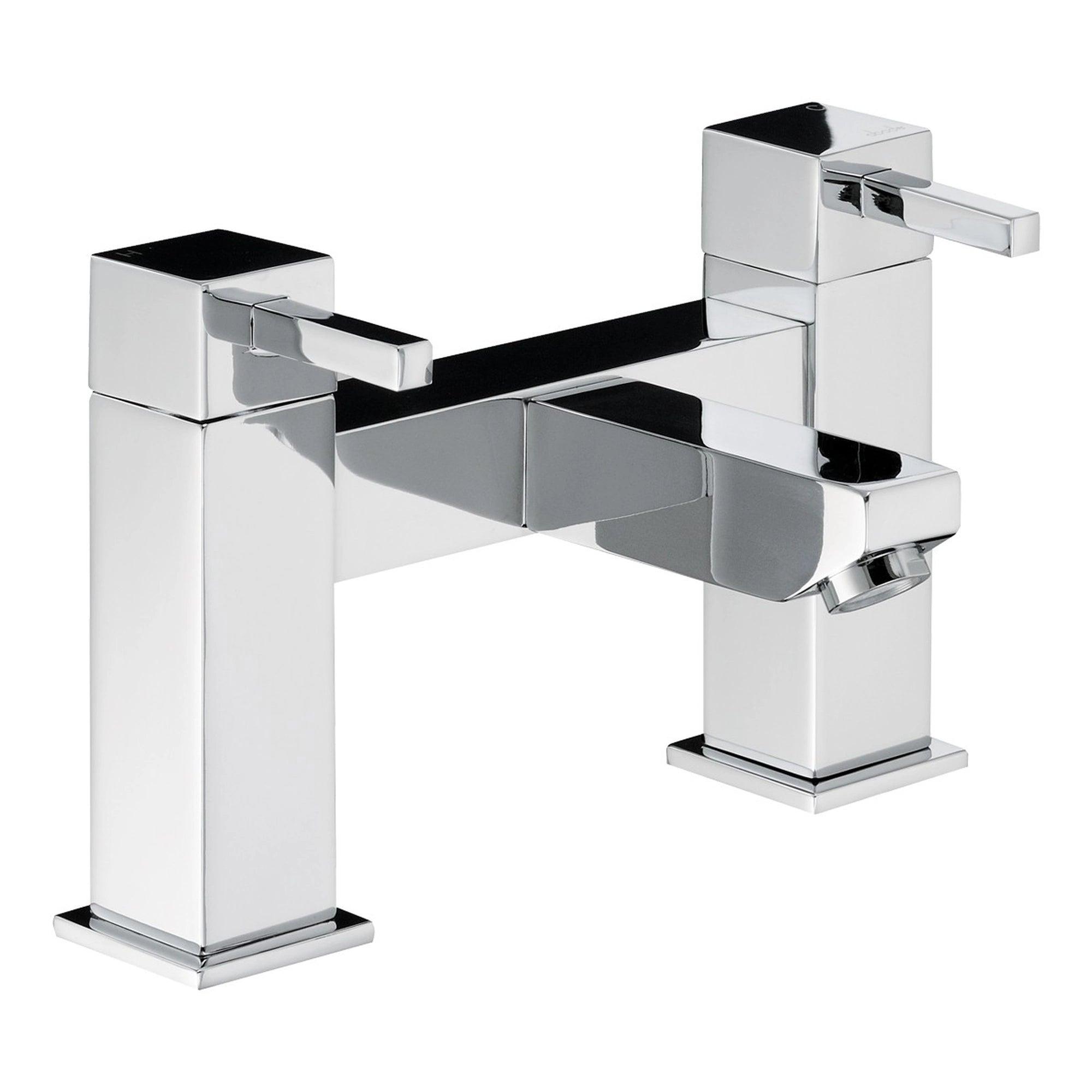 Abode Zeal Deck Mounted Chrome Bath Filler Tap