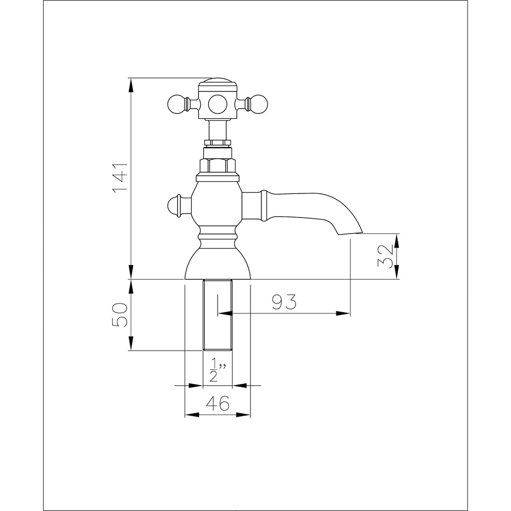 Abode Sentiment Basin Pillar Taps