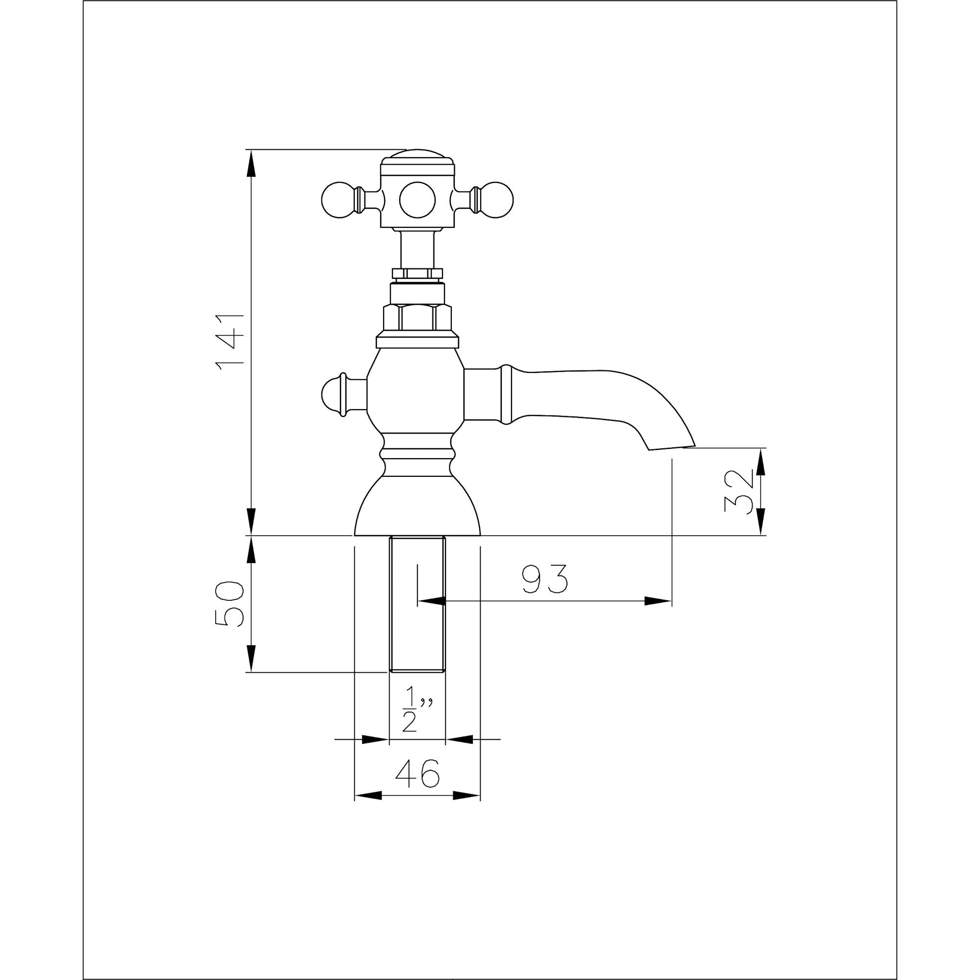 Abode Sentiment Basin Pillar Taps