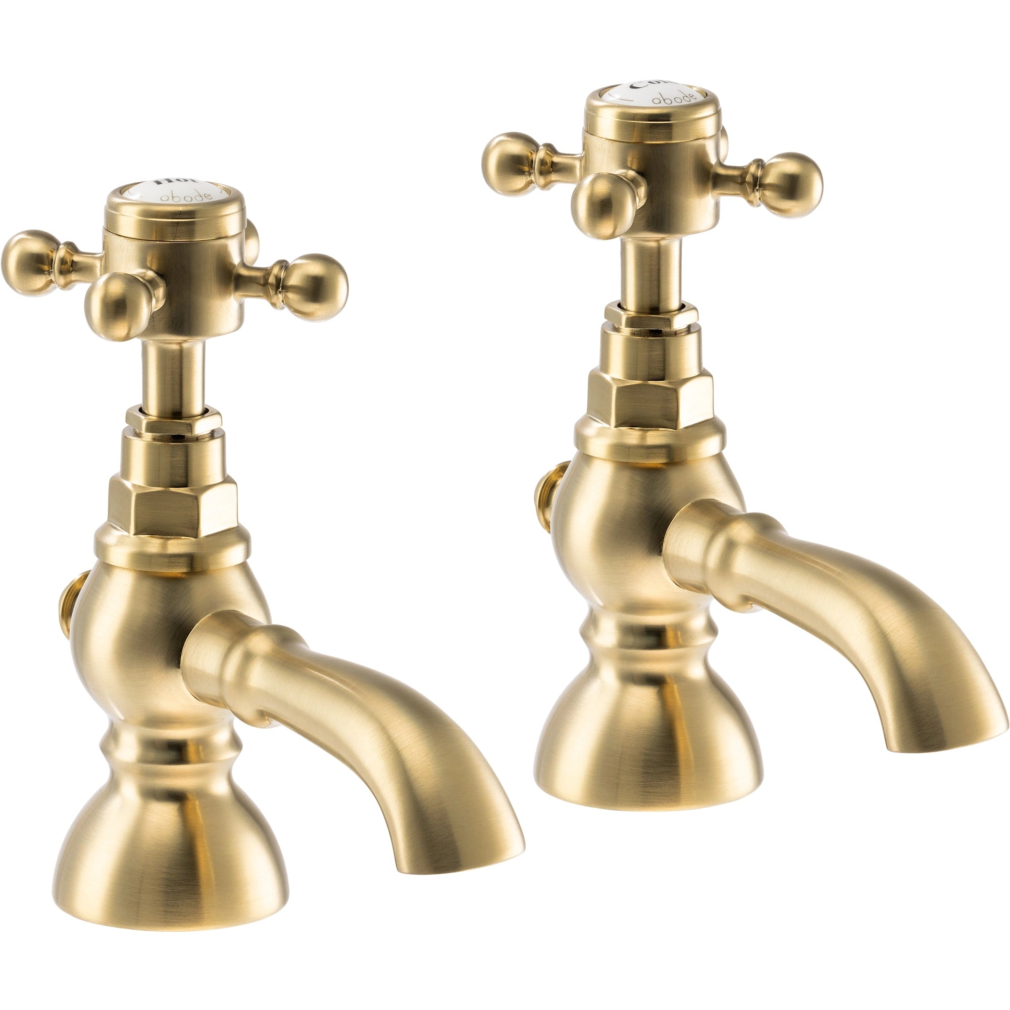 Abode Sentiment Bath Pillar Taps