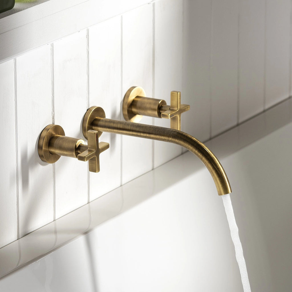 Abode Serenitie Wall Mounted Bath Basin Mixer Tap