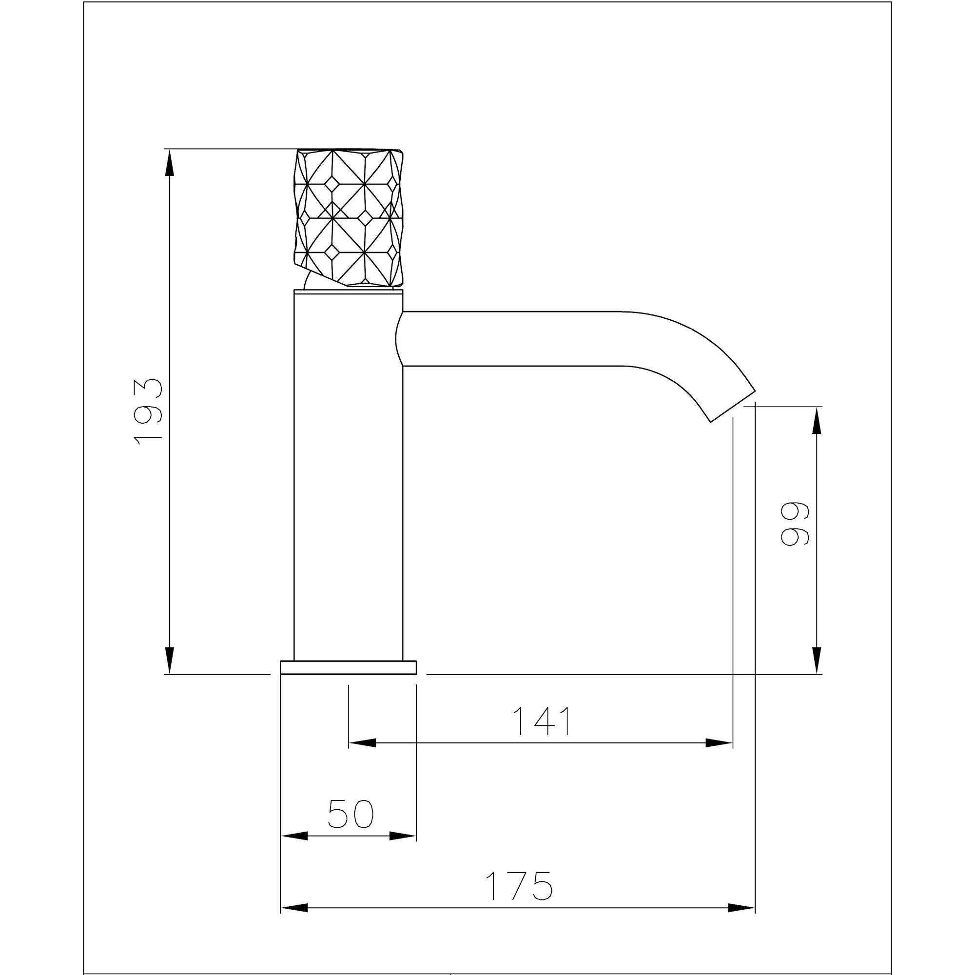 Abode Kite Basin Mixer Tap