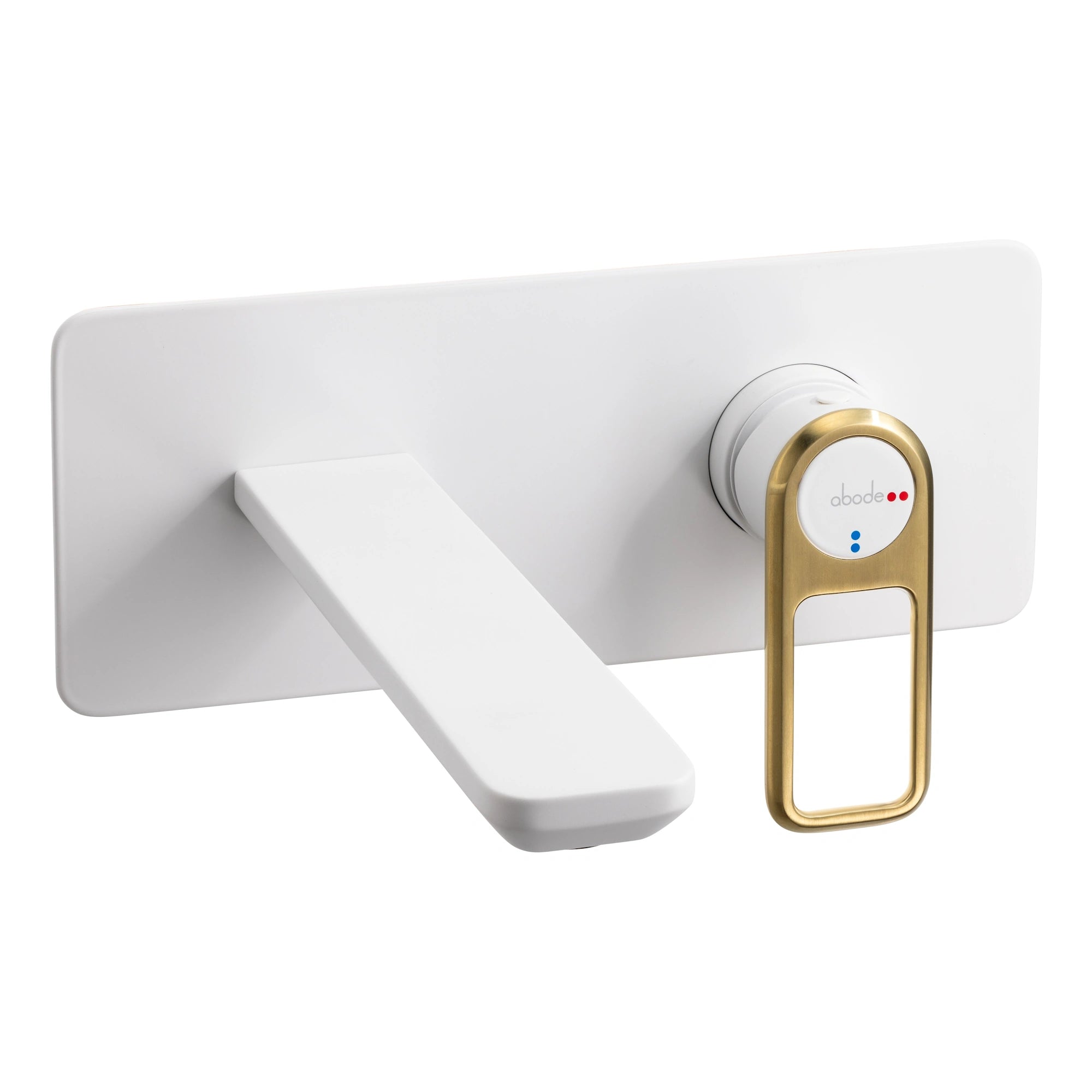 Abode Levarto Wall Mounted Bath Basin Mixer Tap