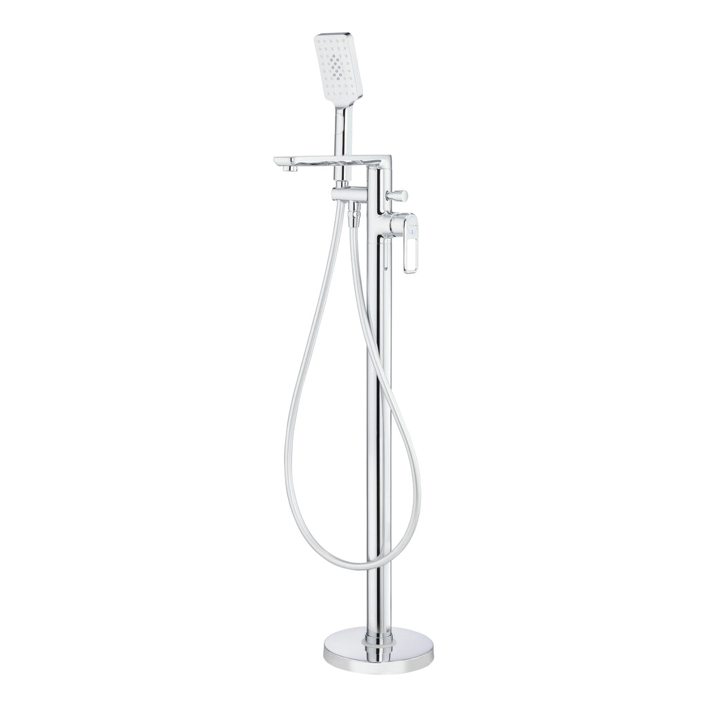 Abode Levarto Floor Standing Bath Shower Mixer Tap