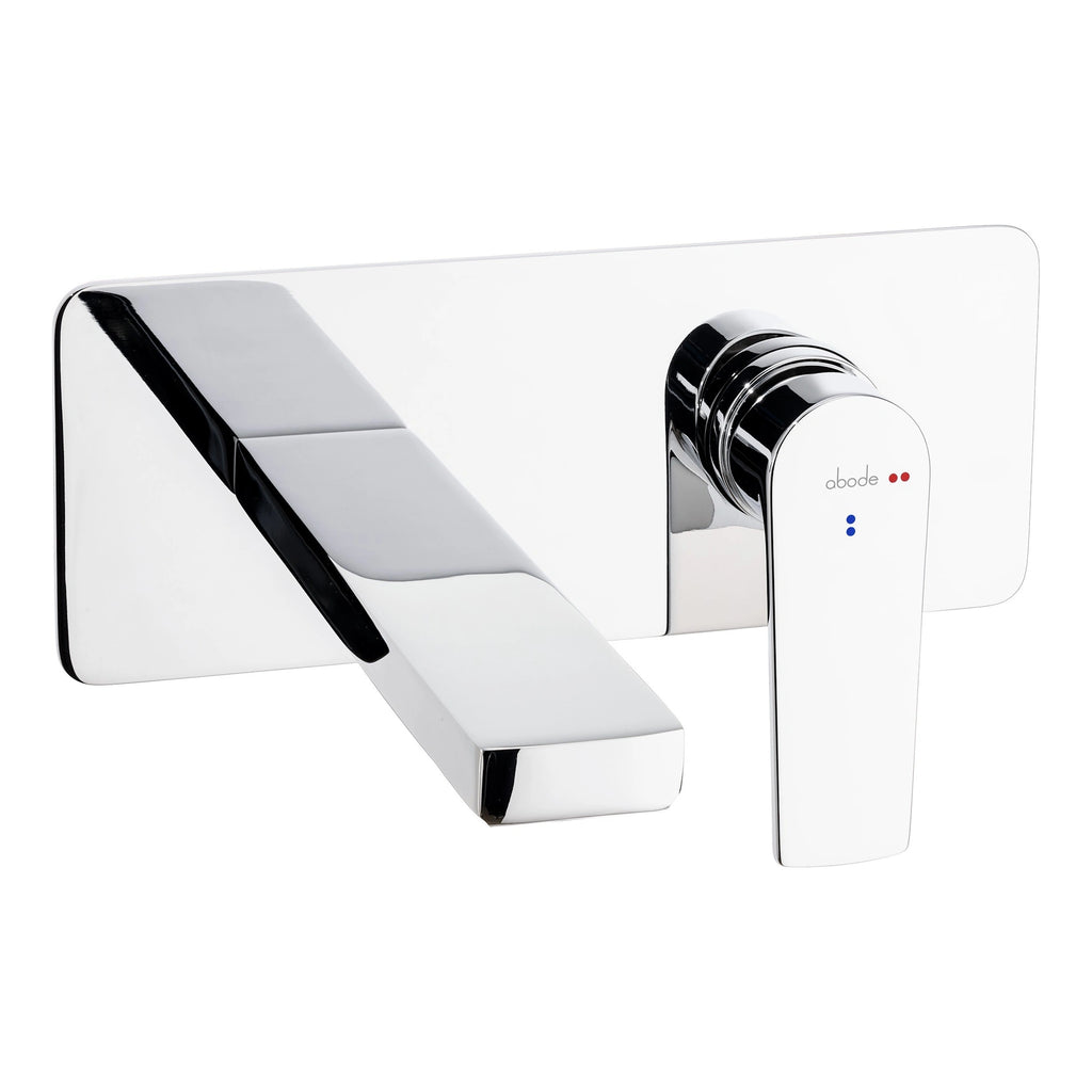 Abode Aquip Wall Mounted Bath Basin Mixer Tap