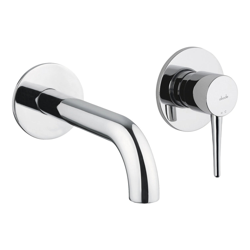 Abode Chao Wall Mounted 2 Hole Bath Mixer Tap