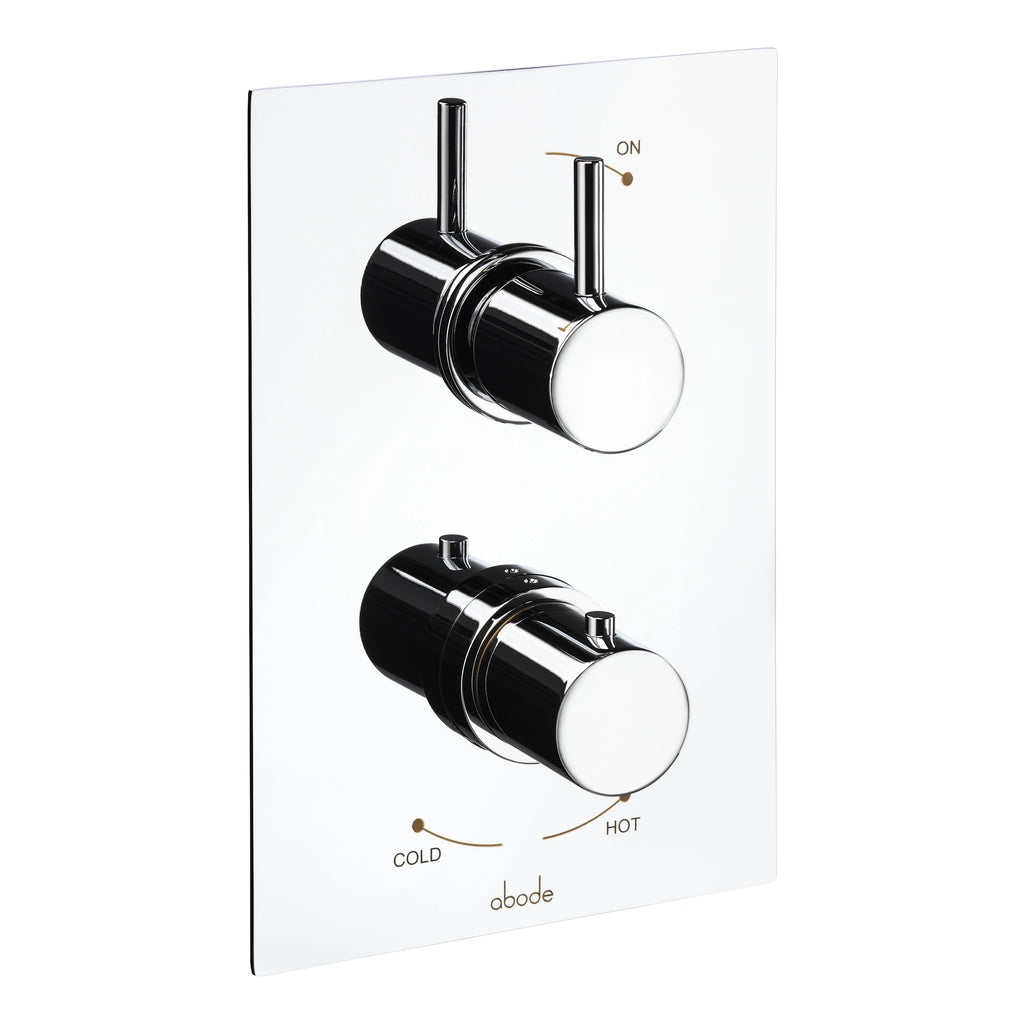 Abode Harmonie Single Concealed Thermostatic Chrome Shower Valve