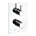 Abode Harmonie Single Concealed Thermostatic Chrome Shower Valve