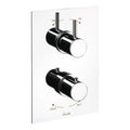 Abode Harmonie Double Concealed Thermostatic Chrome Shower Valve