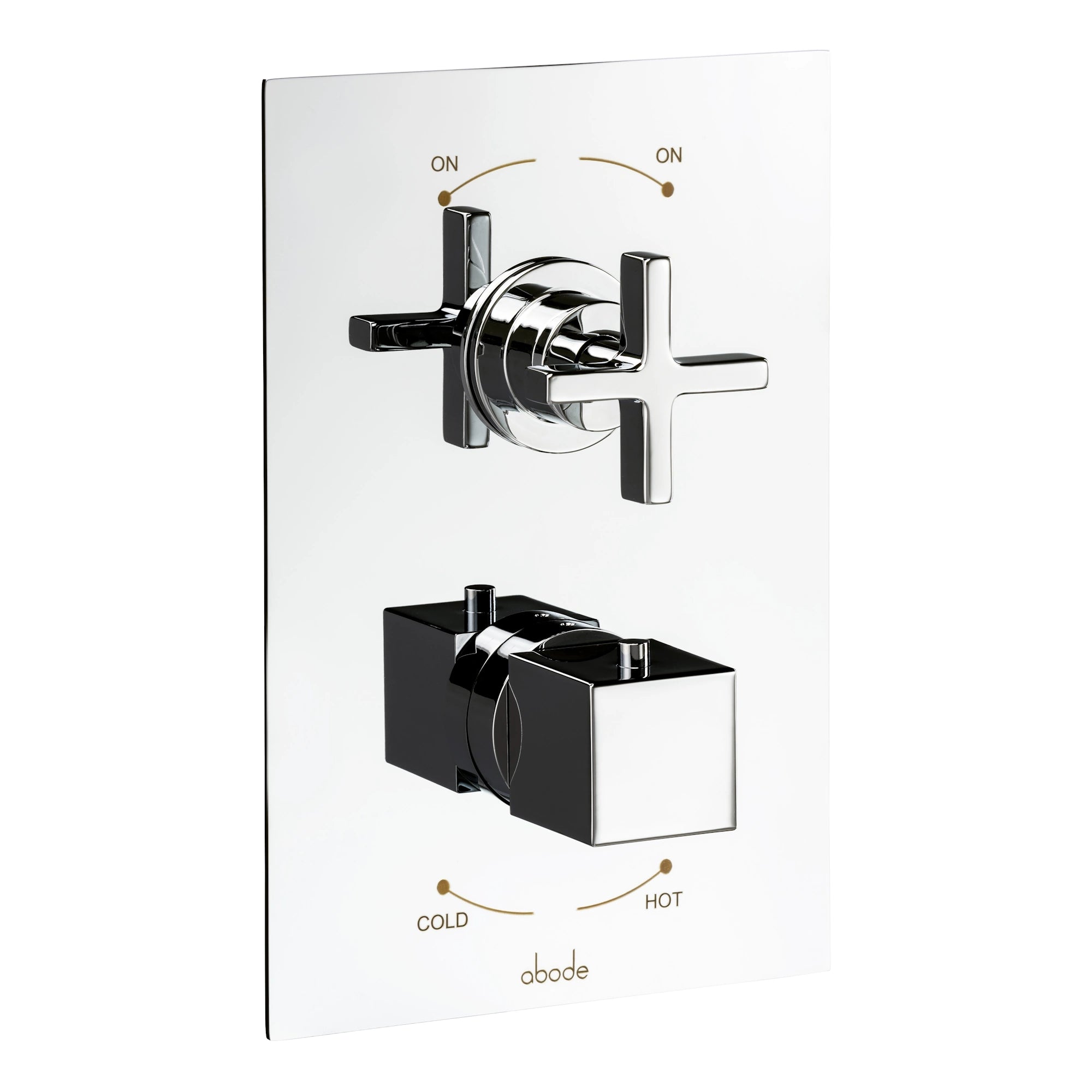 Abode Serenitie Double Concealed Thermostatic Shower Valve