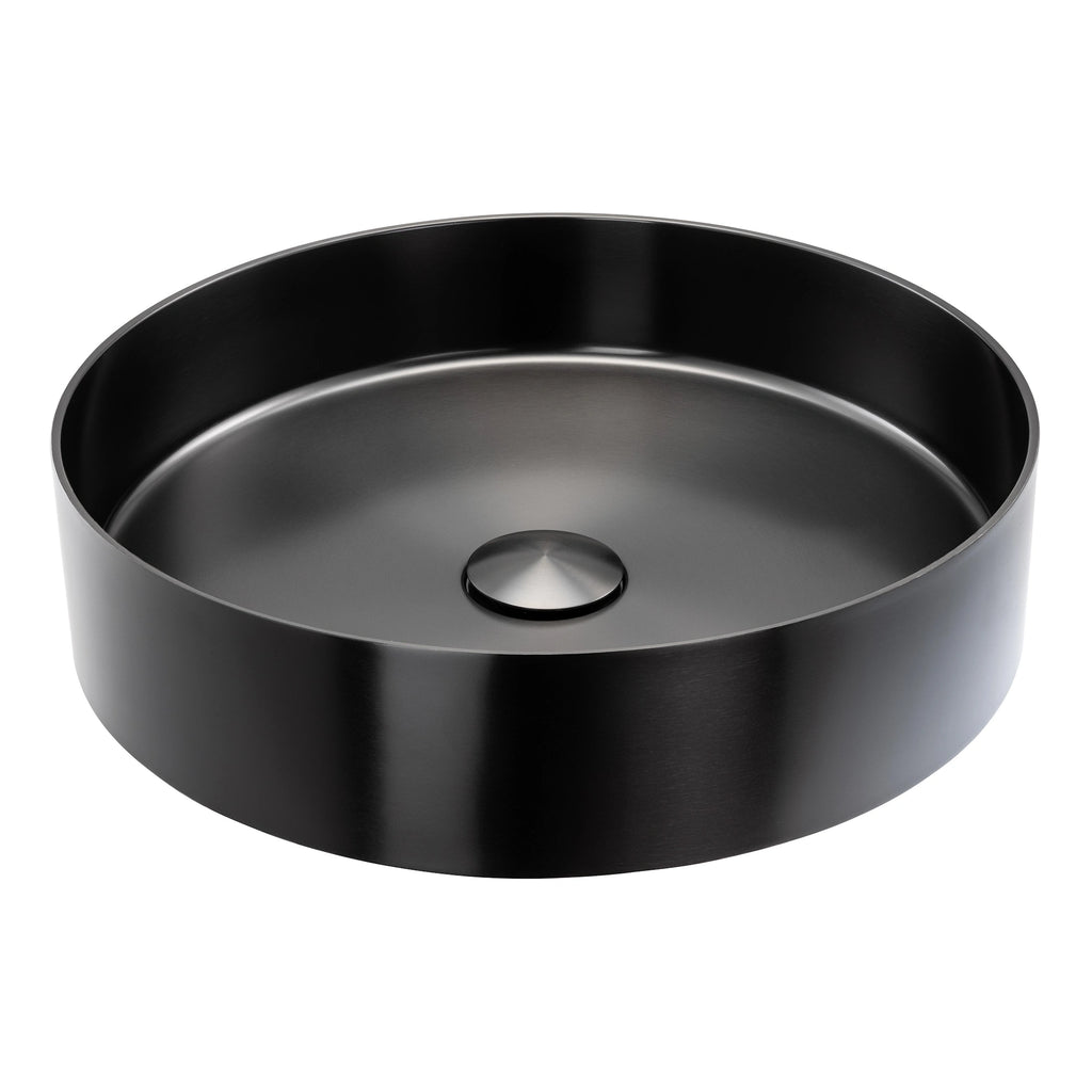Abode Iox Round Countertop Steel Basin