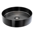 Abode Iox Round Countertop Steel Basin