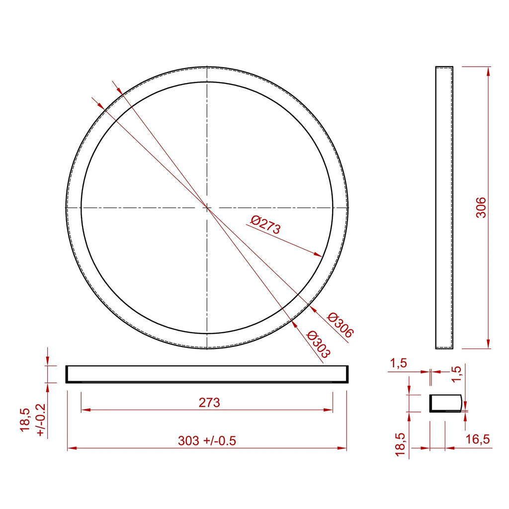 Abode Cava Round Countertop Basin Plinth