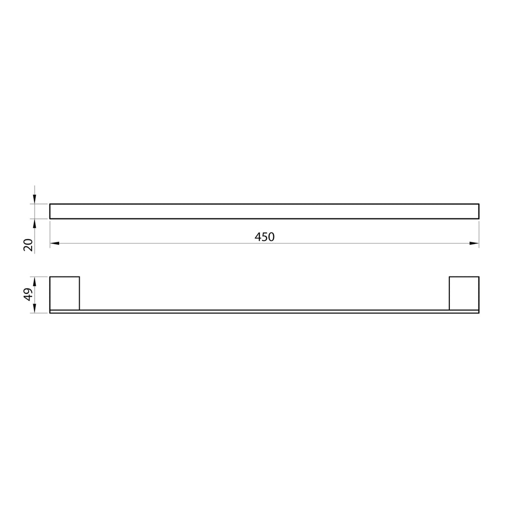 Alpha Towel Bar