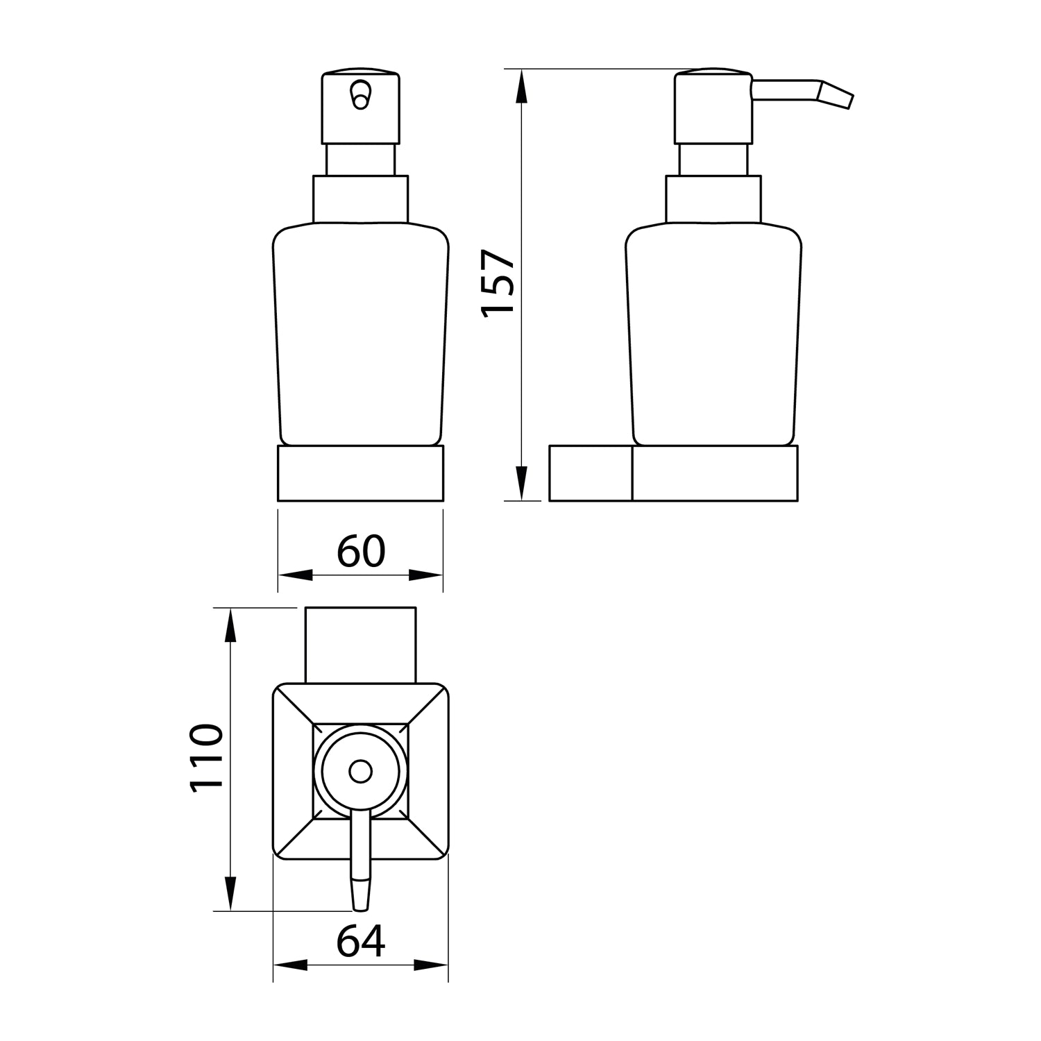 Alpha Soap Dispenser