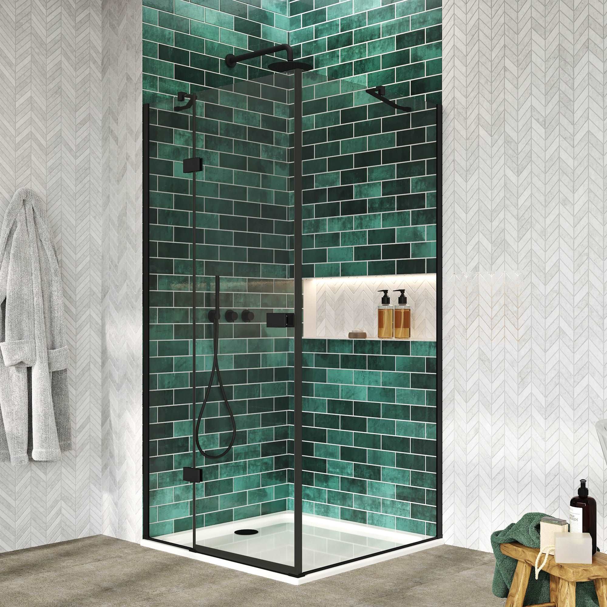 Athena Shower Wetroom Side Panel