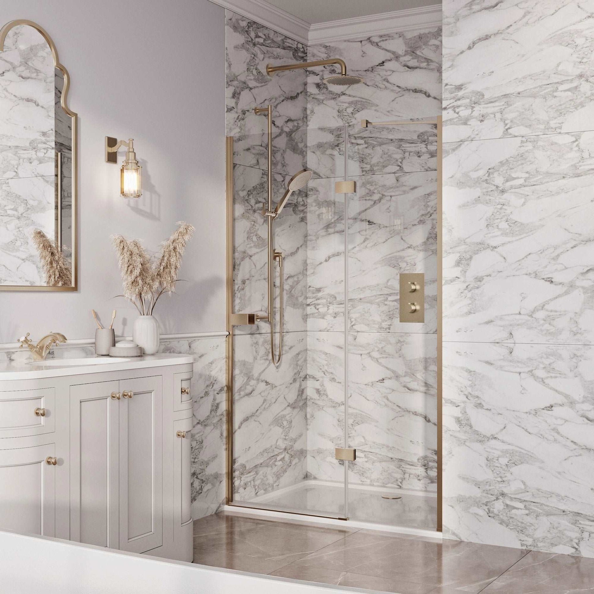Athena Hinge Shower Door