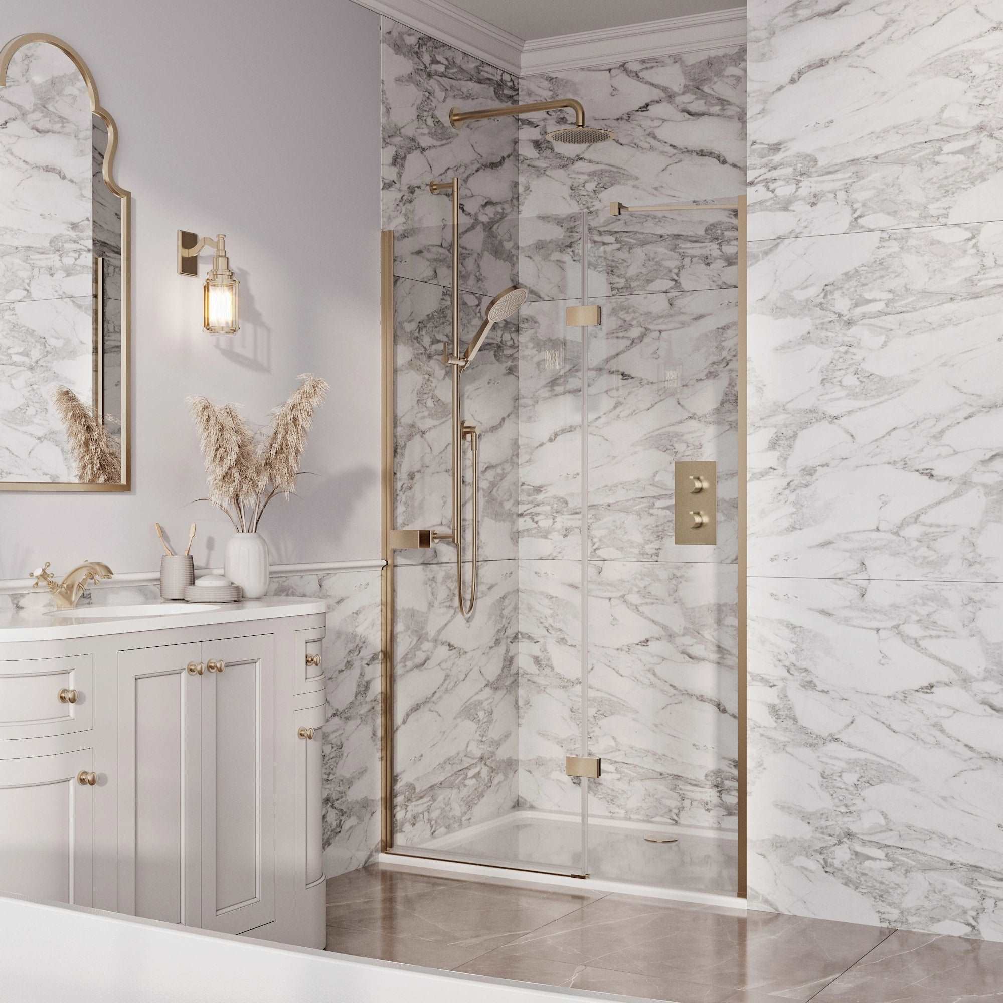 Athena Hinge Shower Door
