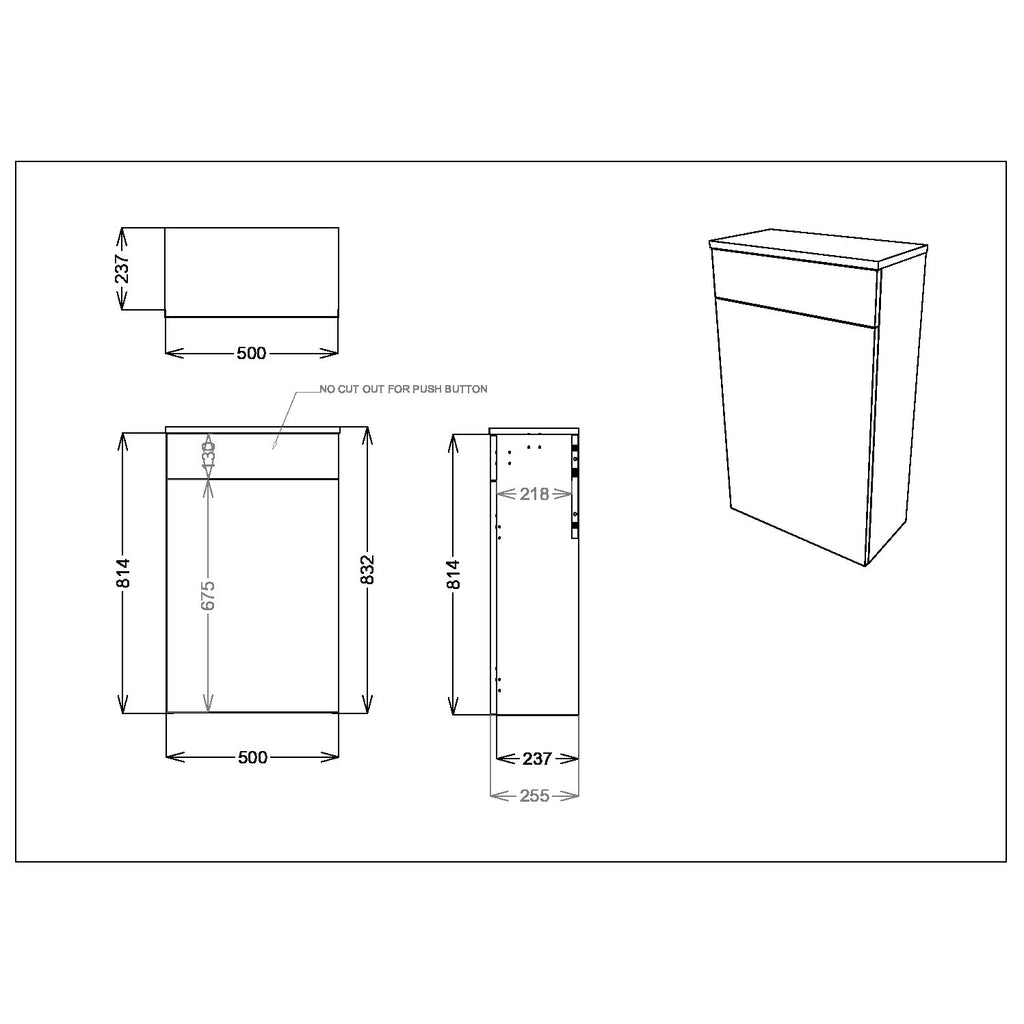 Aubrey WC Unit