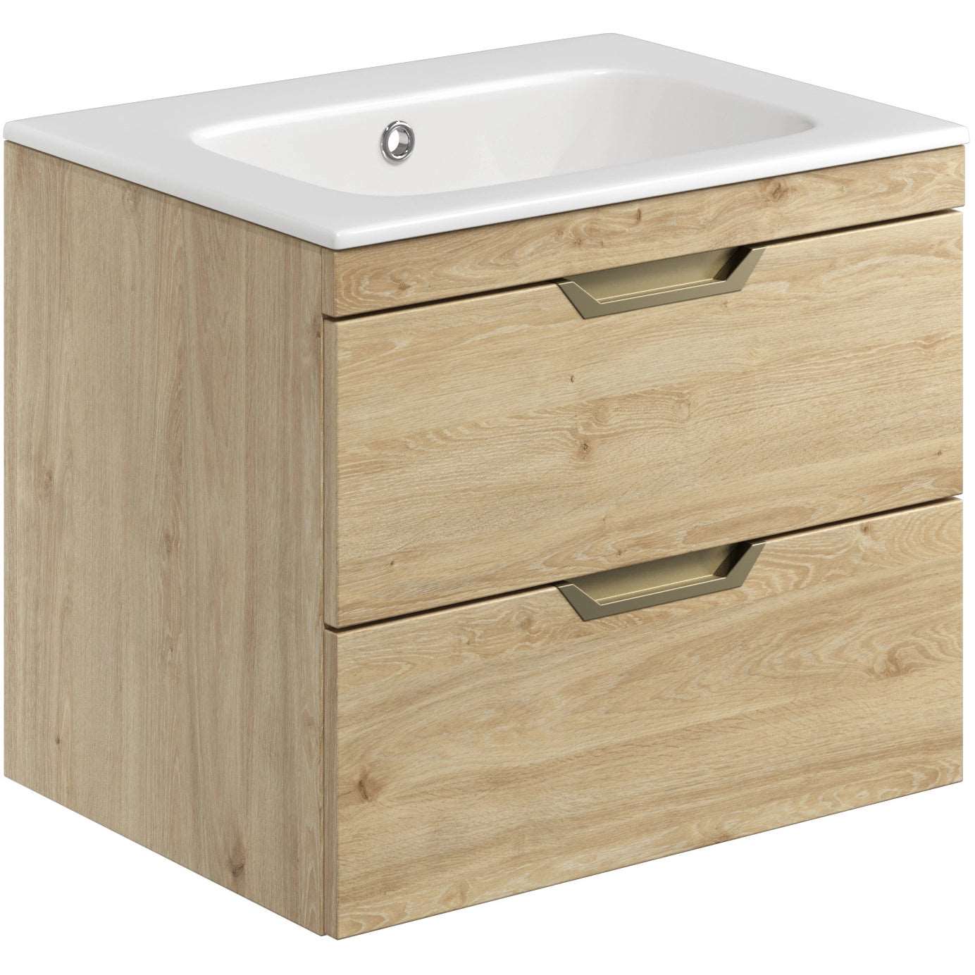 Aubrey Wall Hung Basin Sink Vanity Unit