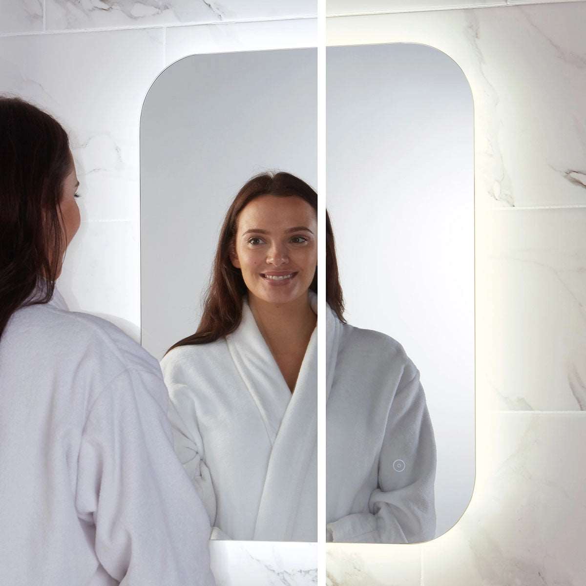 Aura Wall Hung Soft Edge LED Mirror