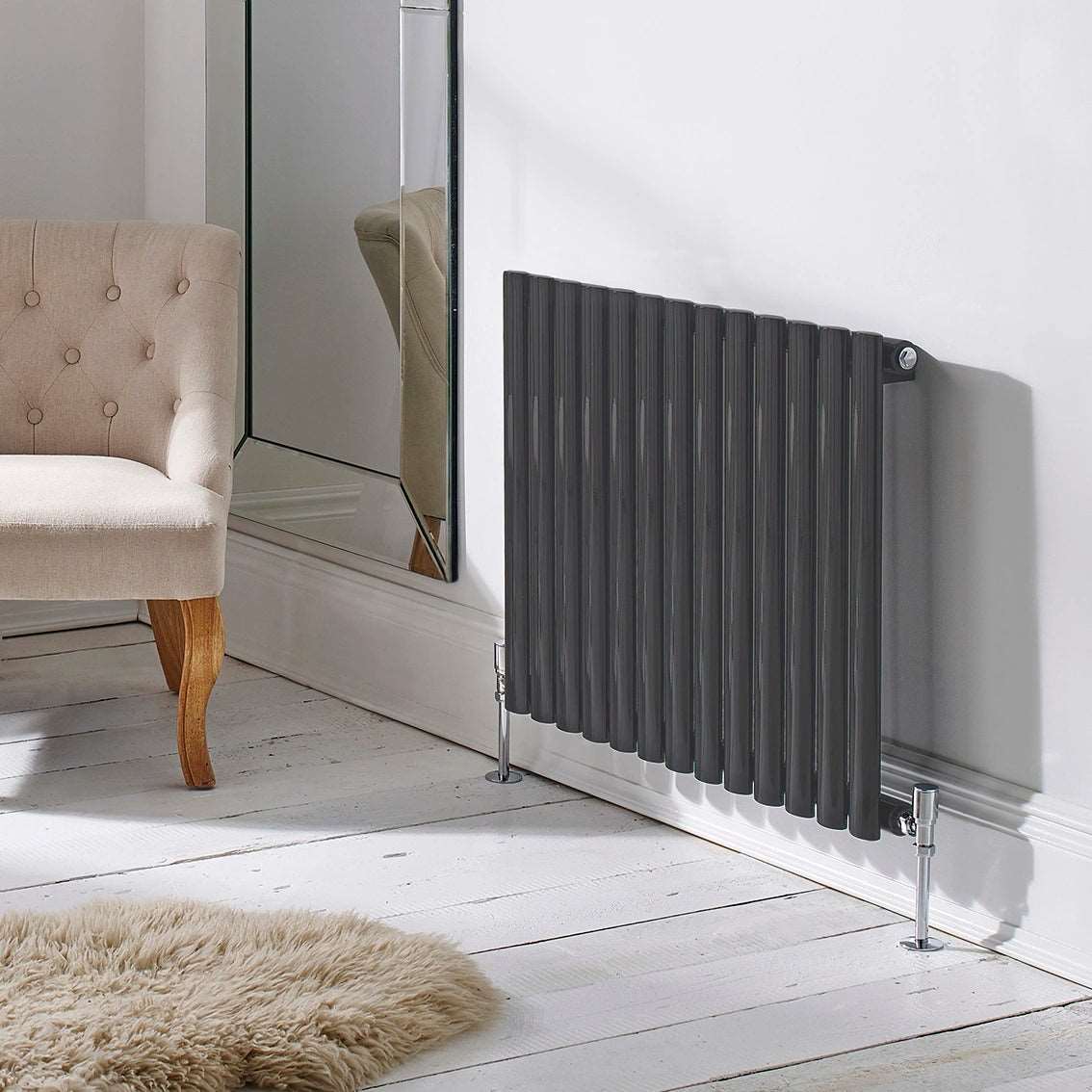 Aspen Kartell Horizontal Designer Mild Steel Radiator