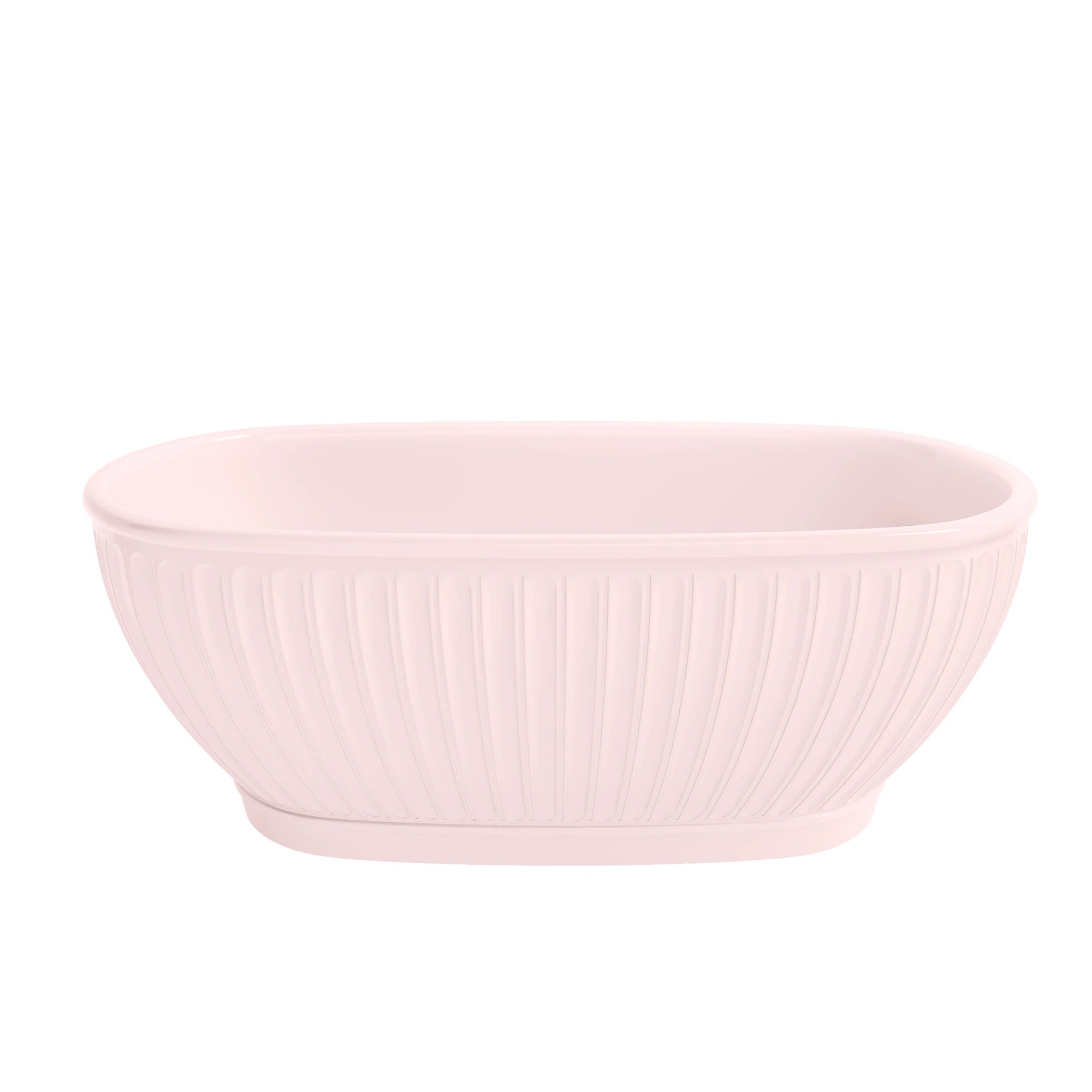 Casini Round Scalloped Freestanding Bath