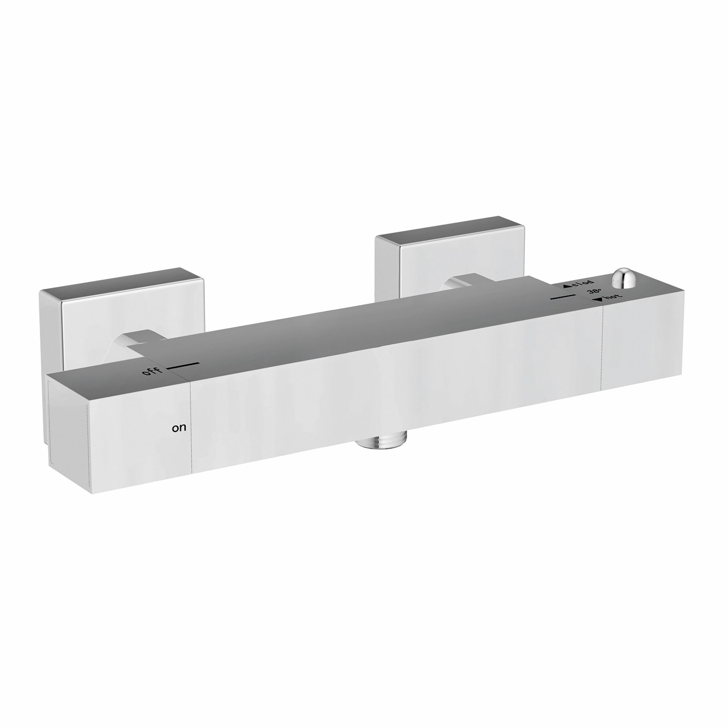 Square Exposed Thermostatic Valve