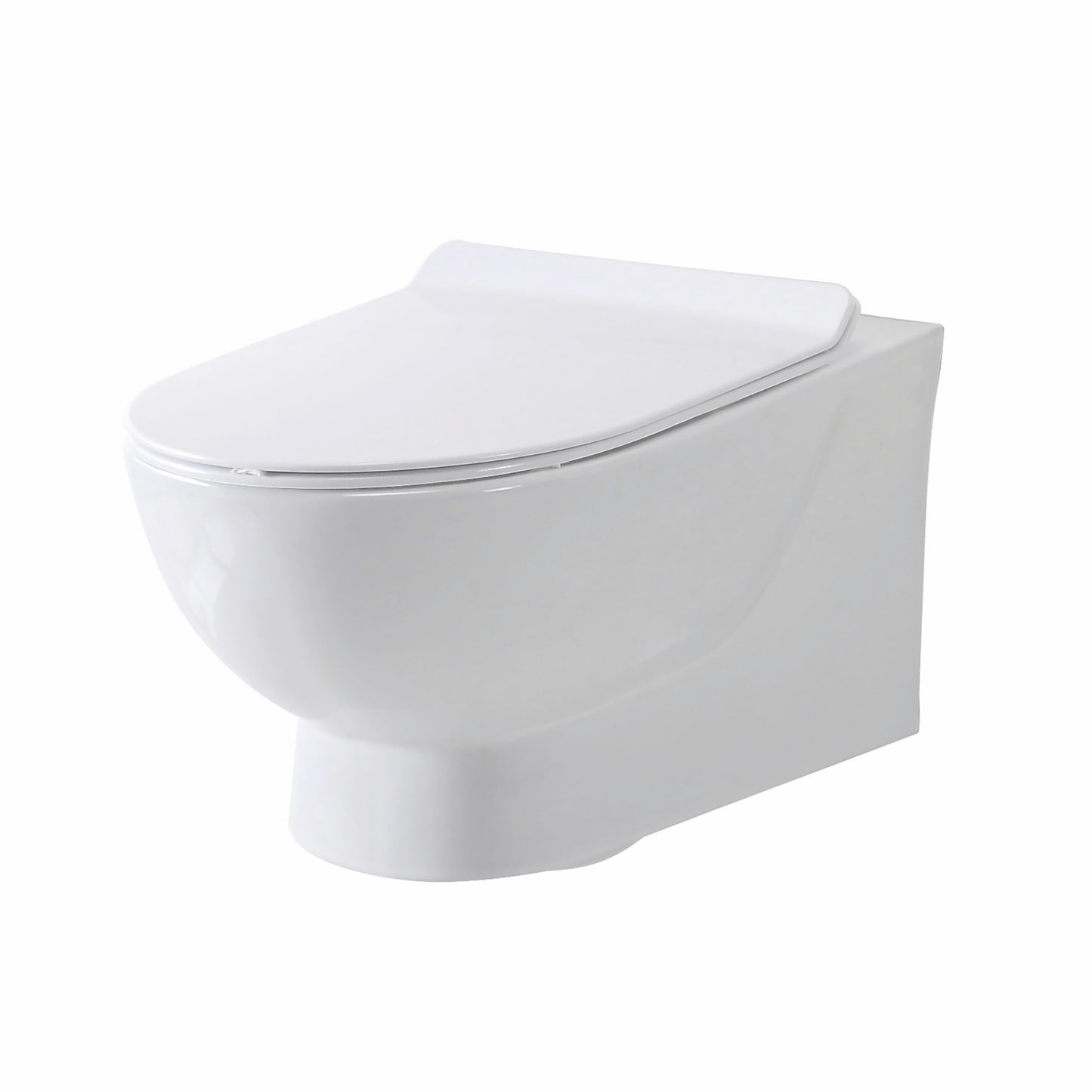 Belini Rimless Wall Hung Scudo WC Toilet with Soft Close Seat Option