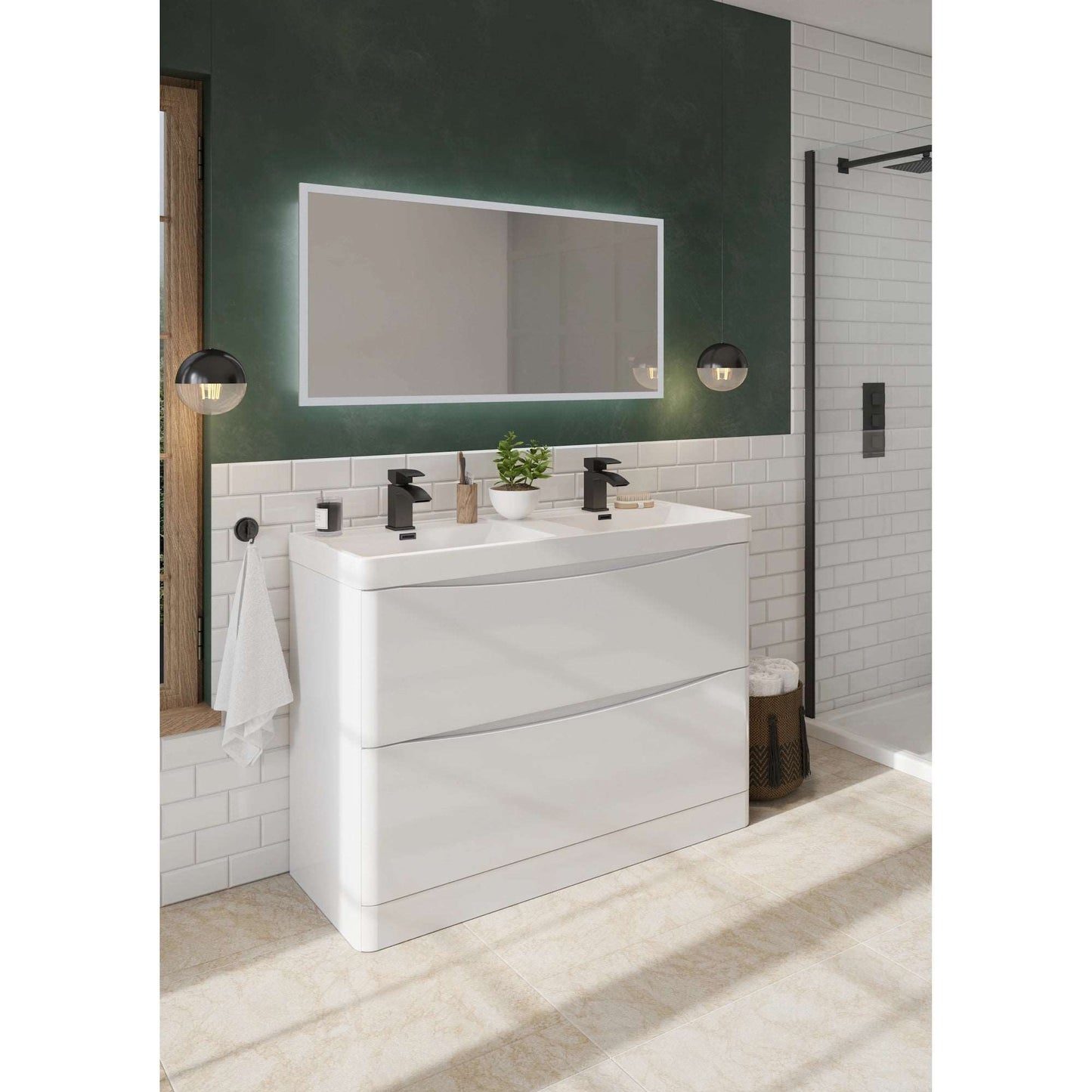 Bella Floor Standing Basin Sink Vanity Unit