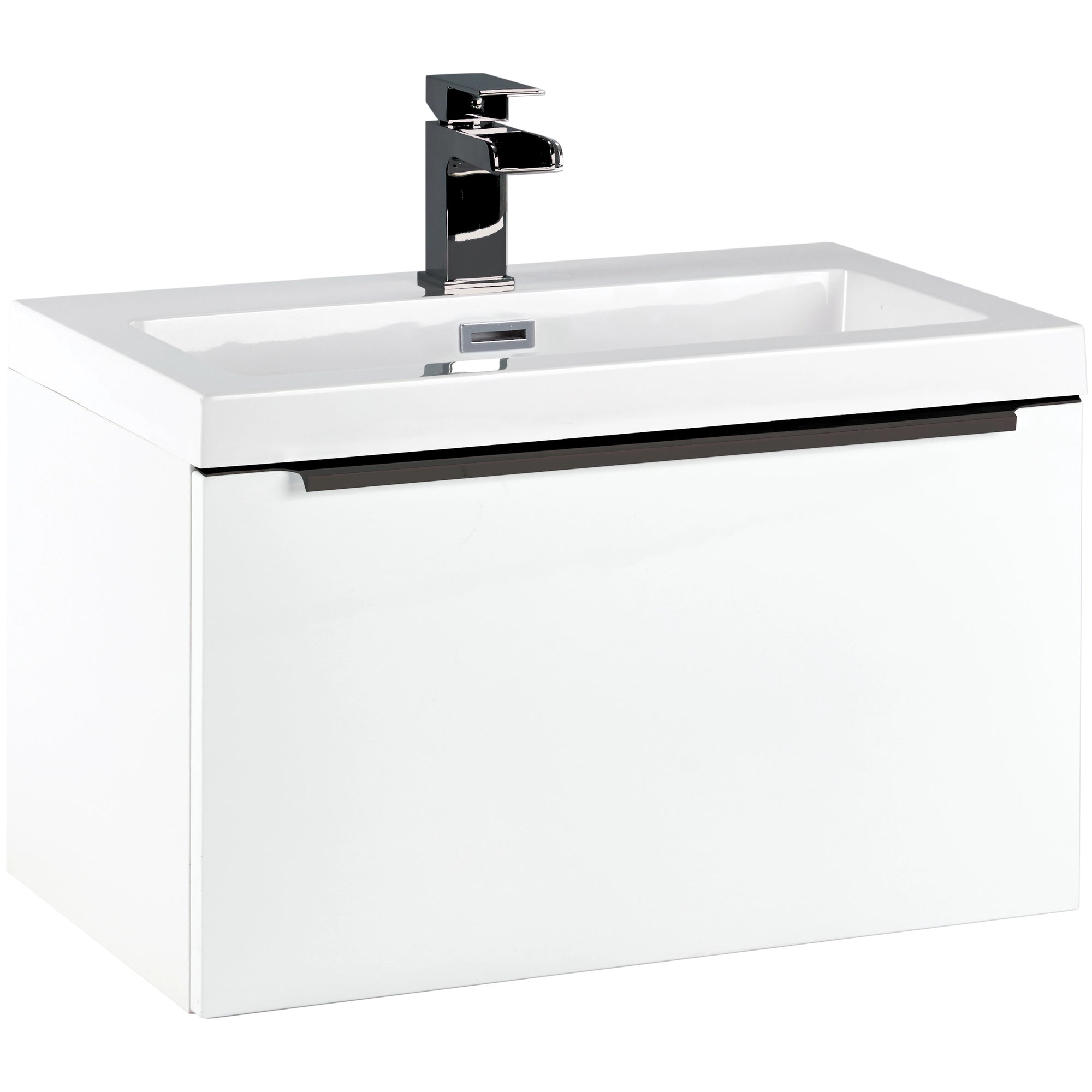 Muro Wall Hung Basin Sink Vanity Unit
