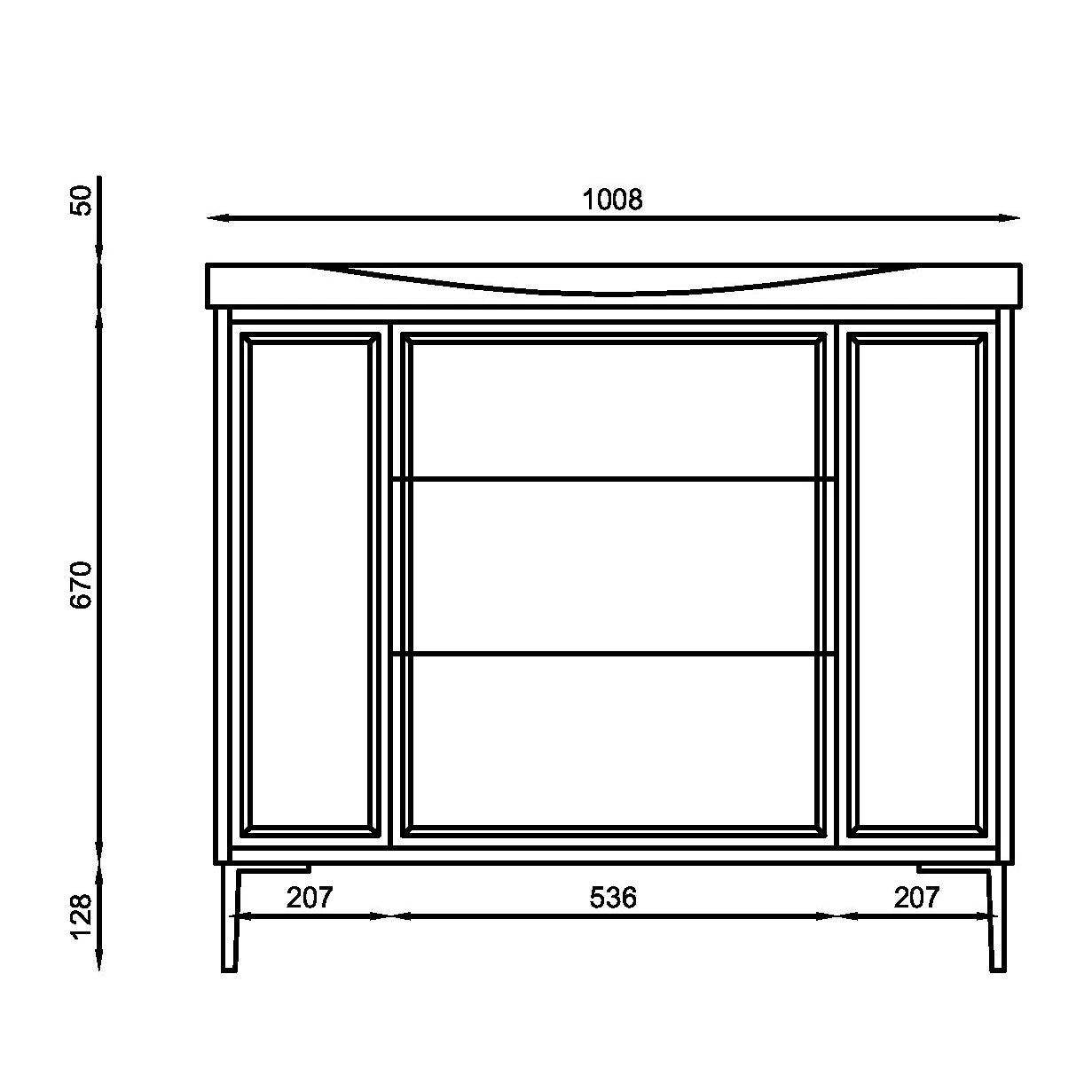 Bota Floor Standing Basin Sink Vanity Unit