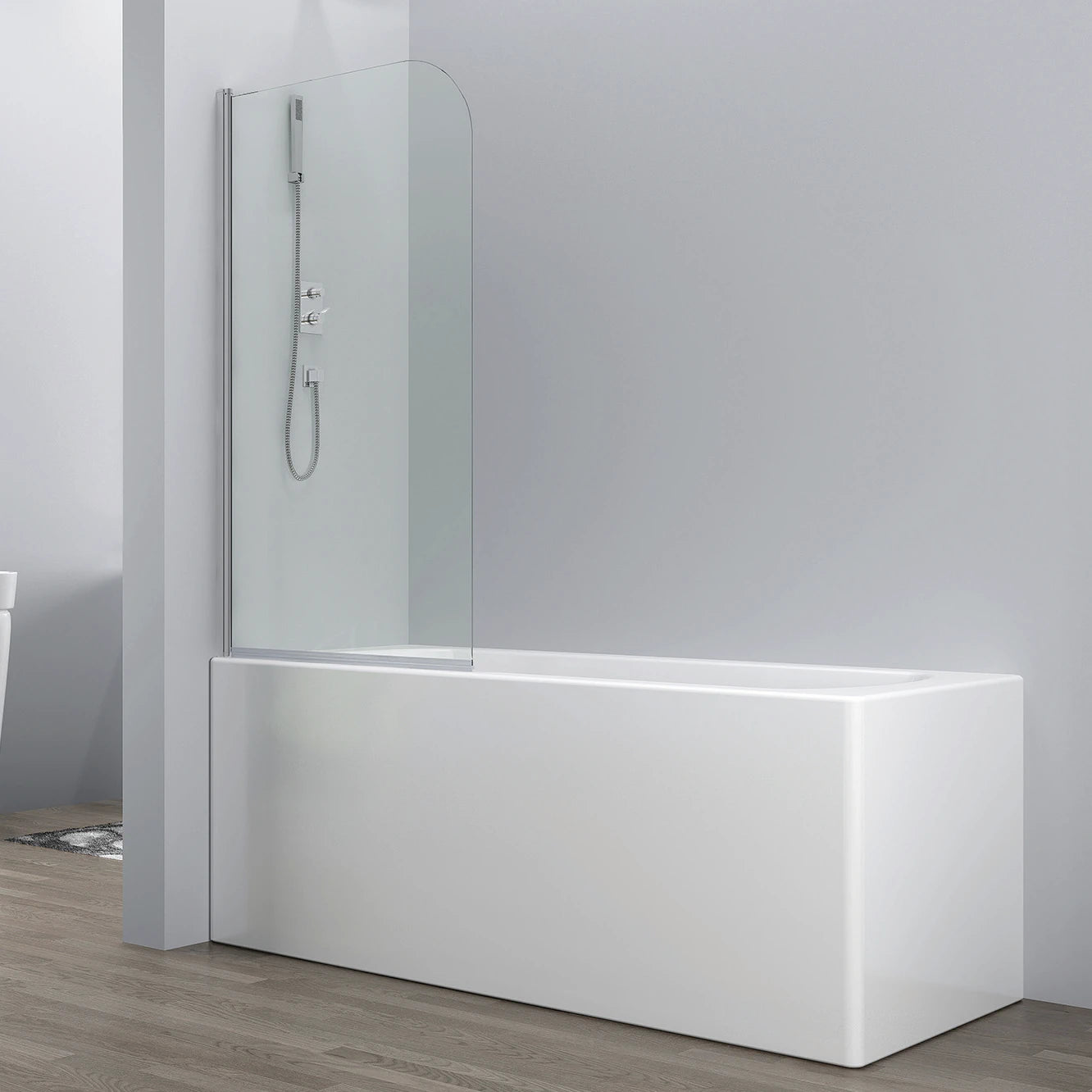 Intro Complete Shower Bath Suite with Vanity Unit