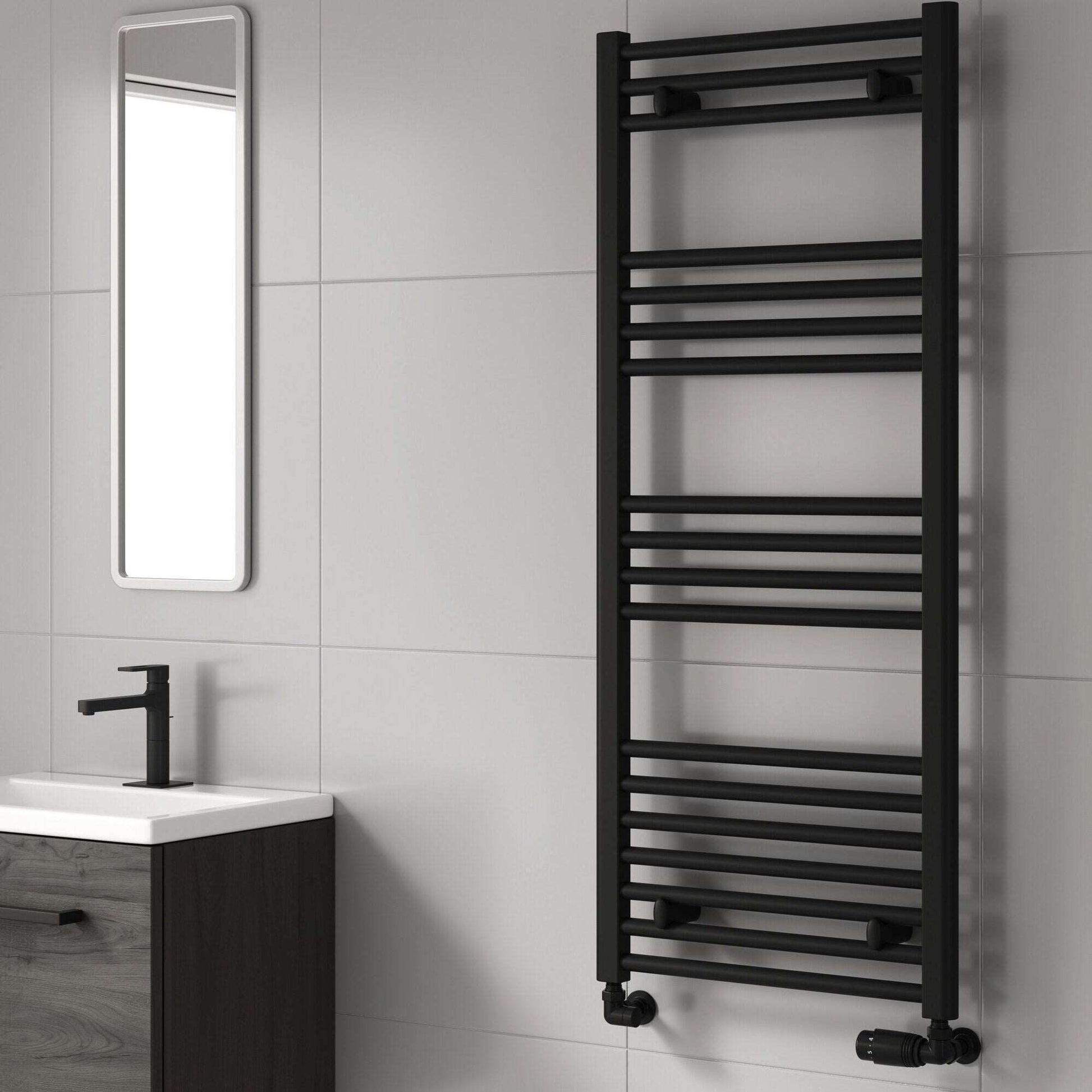 Capo Reina Designer Straight Towel Rail Radiator