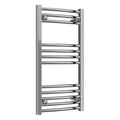 Diva Reina Designer Chrome Curved Towel Rail Radiator