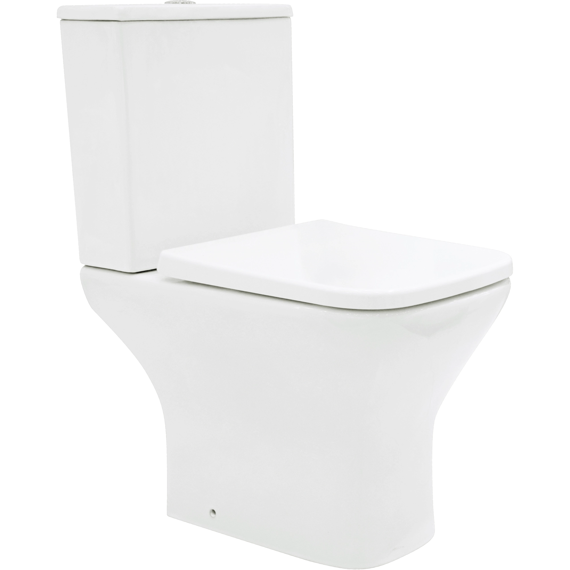 Porto Open Back Scudo WC Toilet with Soft Close Seat Option