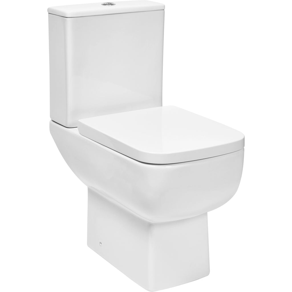 Choices 600 Open Back Pan & Soft Close Toilet Seat