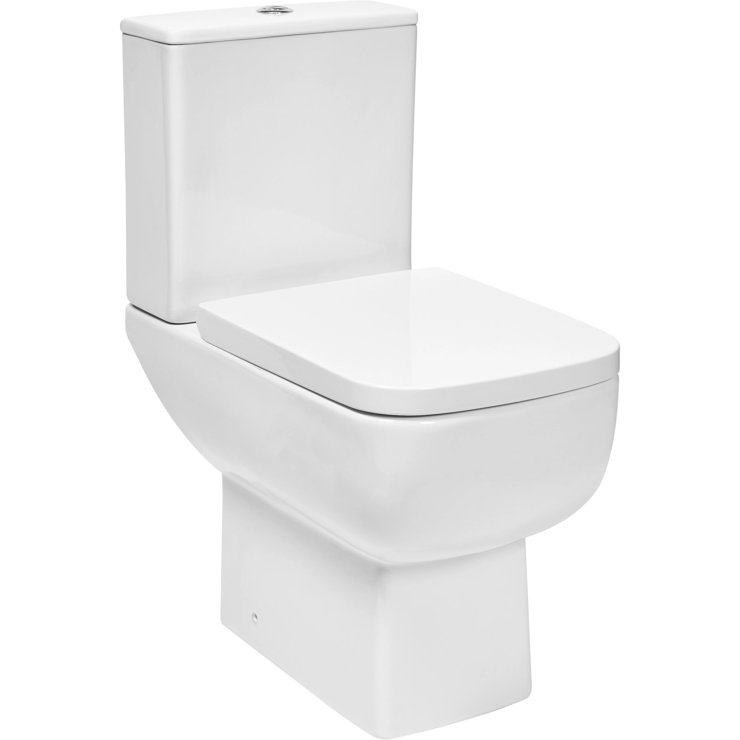 Choices 600 Open Back Pan & Soft Close Toilet Seat