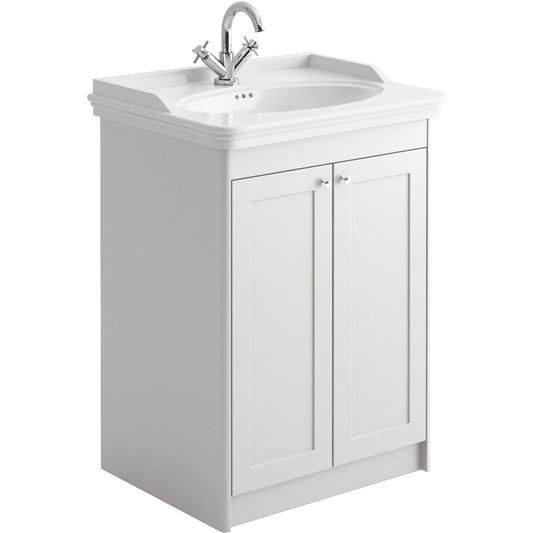 Classica 600 Floor Standing Basin Sink Vanity Unit
