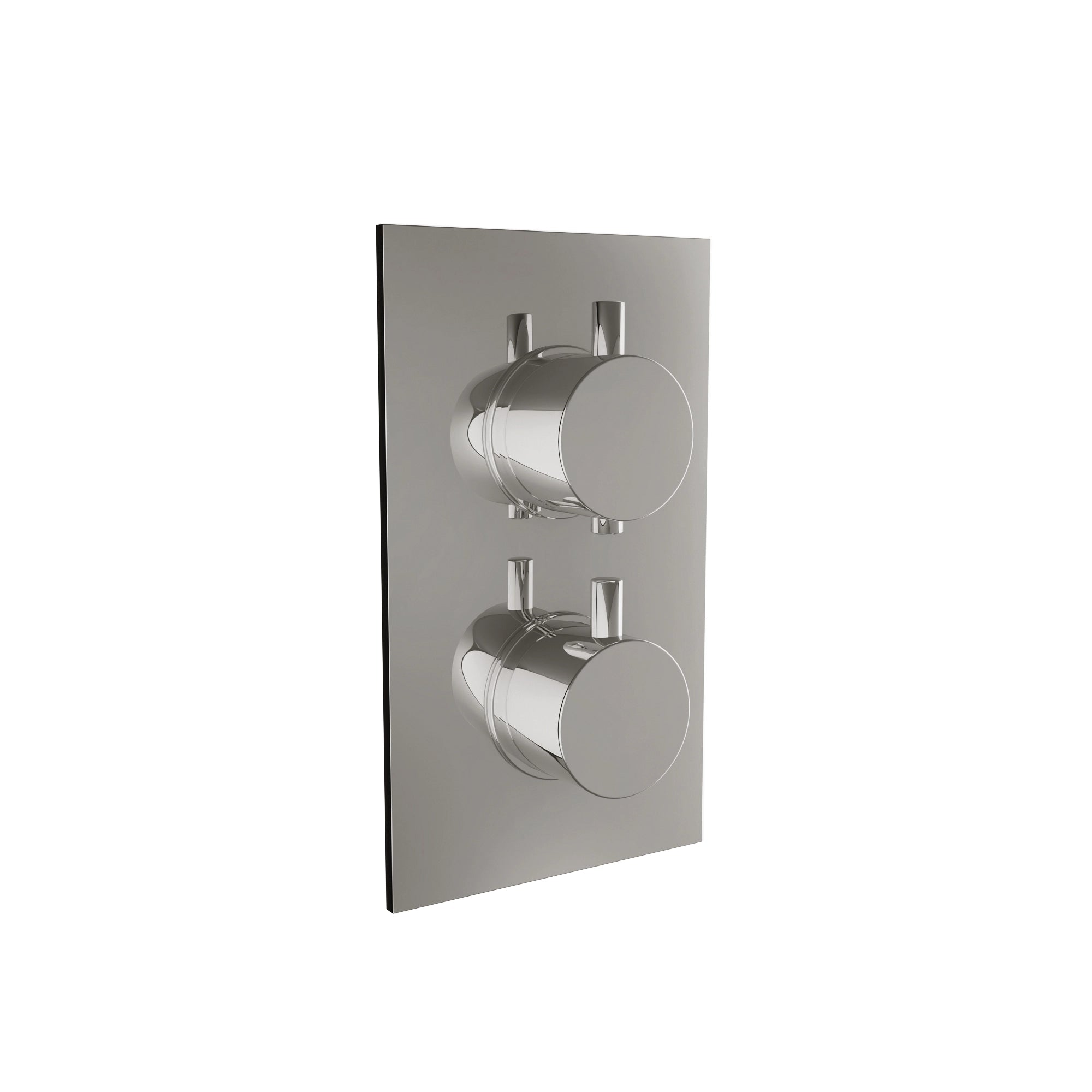 Chrome Oval Handle Thermostatic Concealed Shower Valve