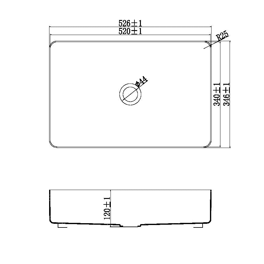 Core Counter Top Basin