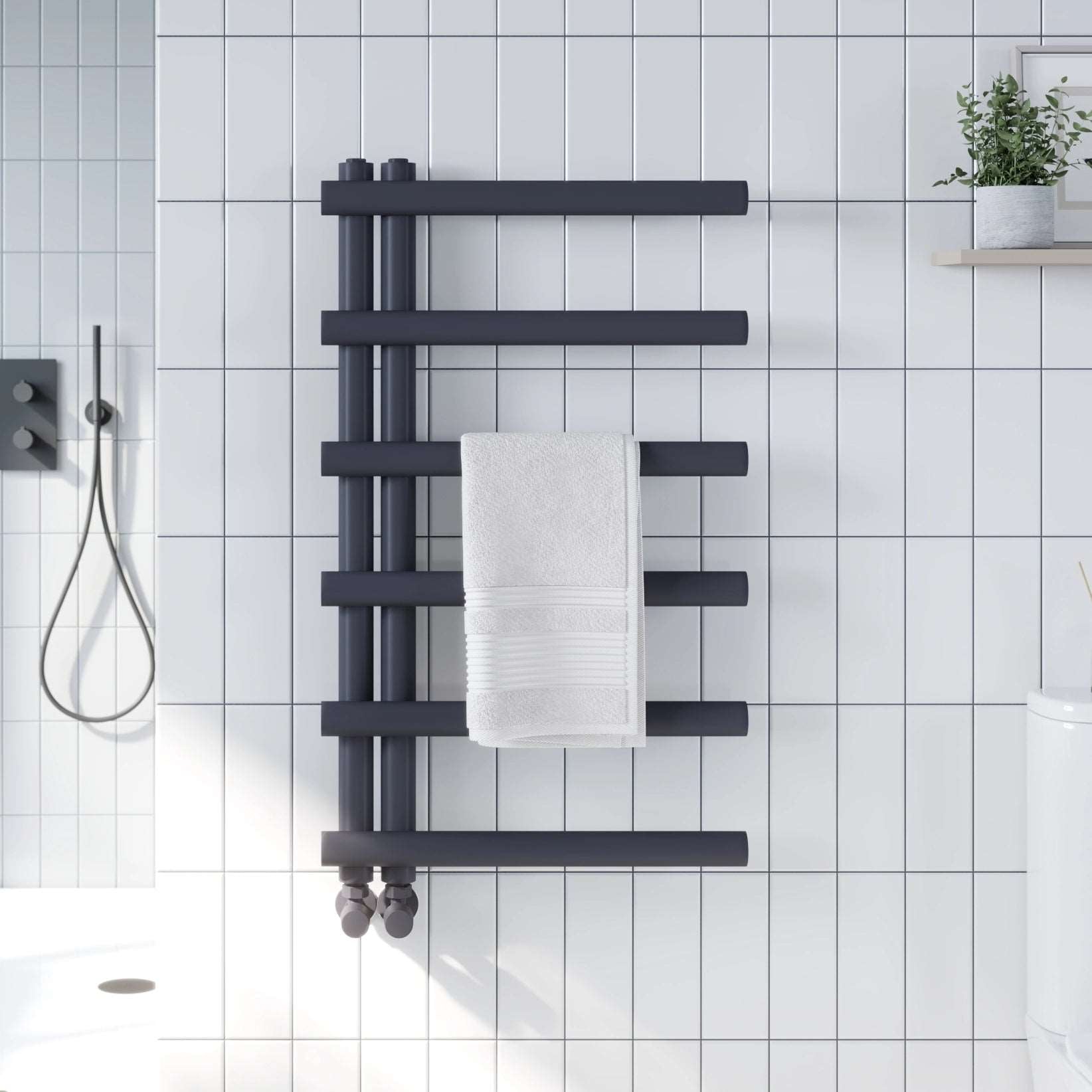 Carlo Designer Carbon Steel Towel Radiator