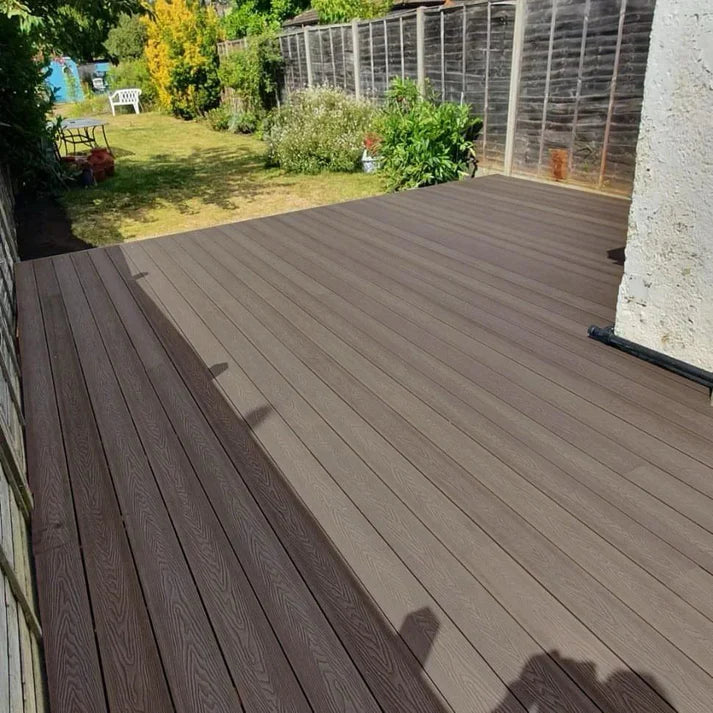 Chocolate Brown Composite Decking 5m