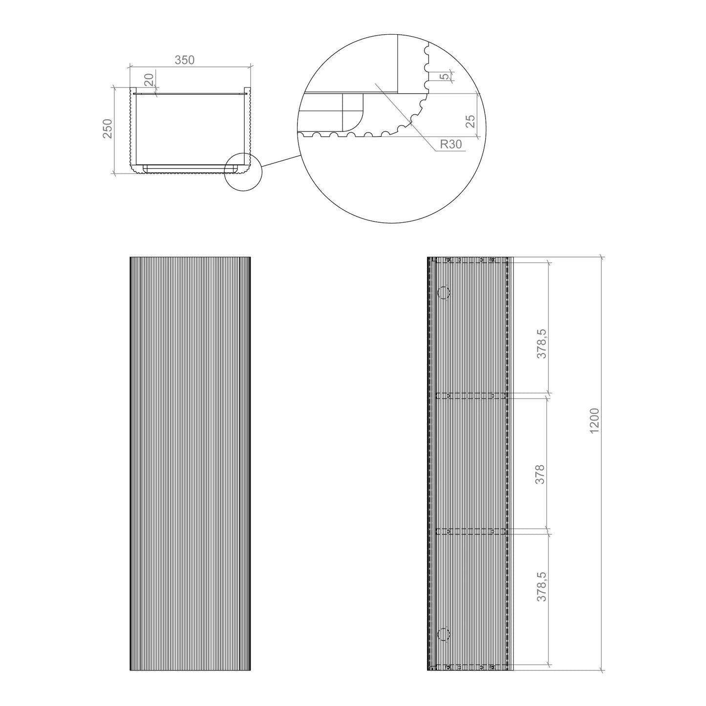 Rassina Wall Hung Basin Vanity Unit and Tall Boy Cabinet Bathroom Suite