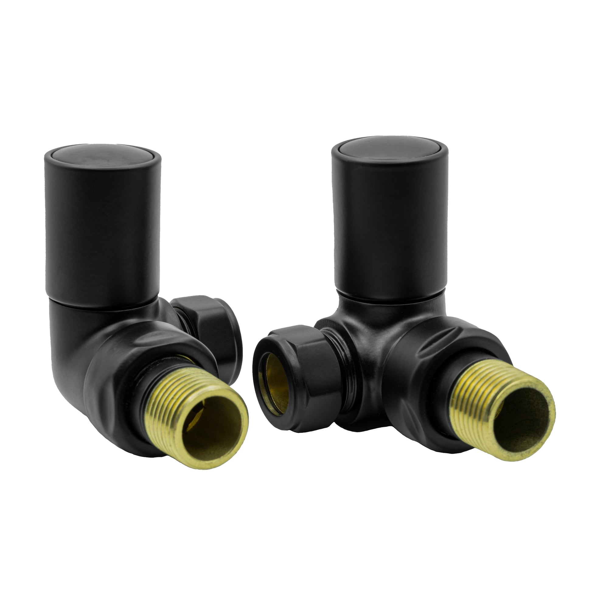 Crova Reina Corner Radiator Valves and LockShield