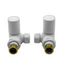 Crova Reina Corner Radiator Valves and LockShield