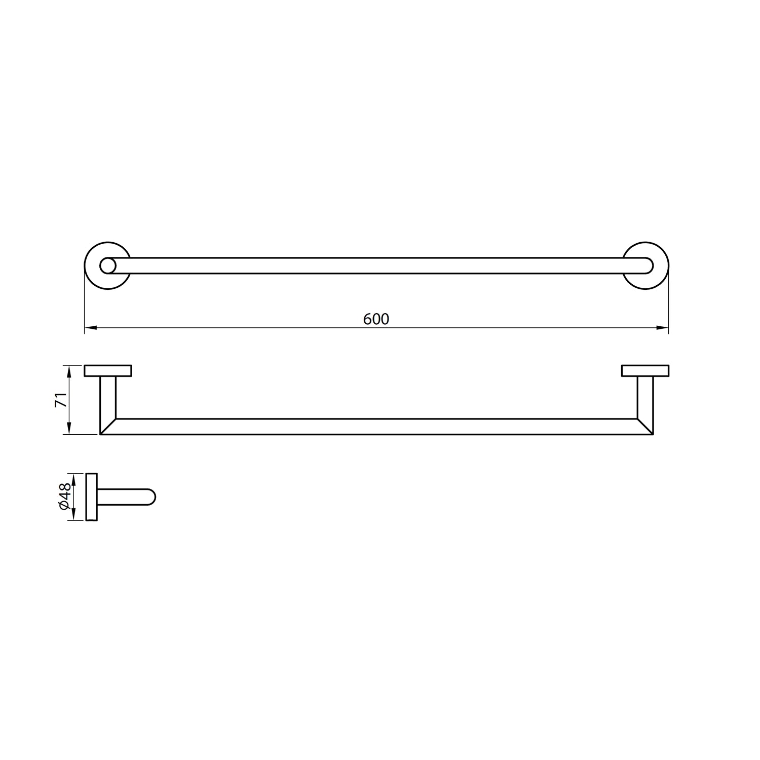 Delta Towel Bar