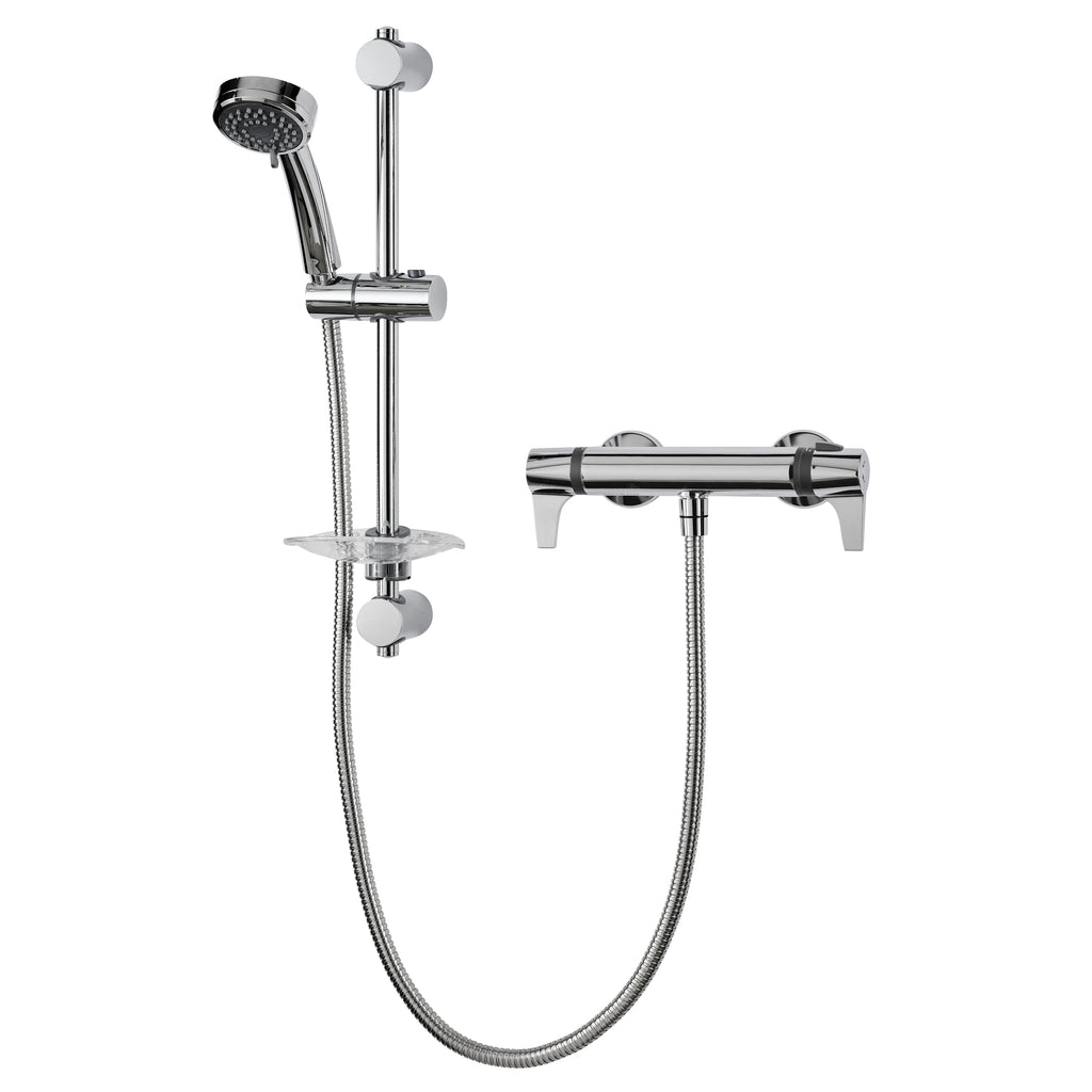 Triton Exe Lever Cool Touch Thermostatic Bar Mixer Shower