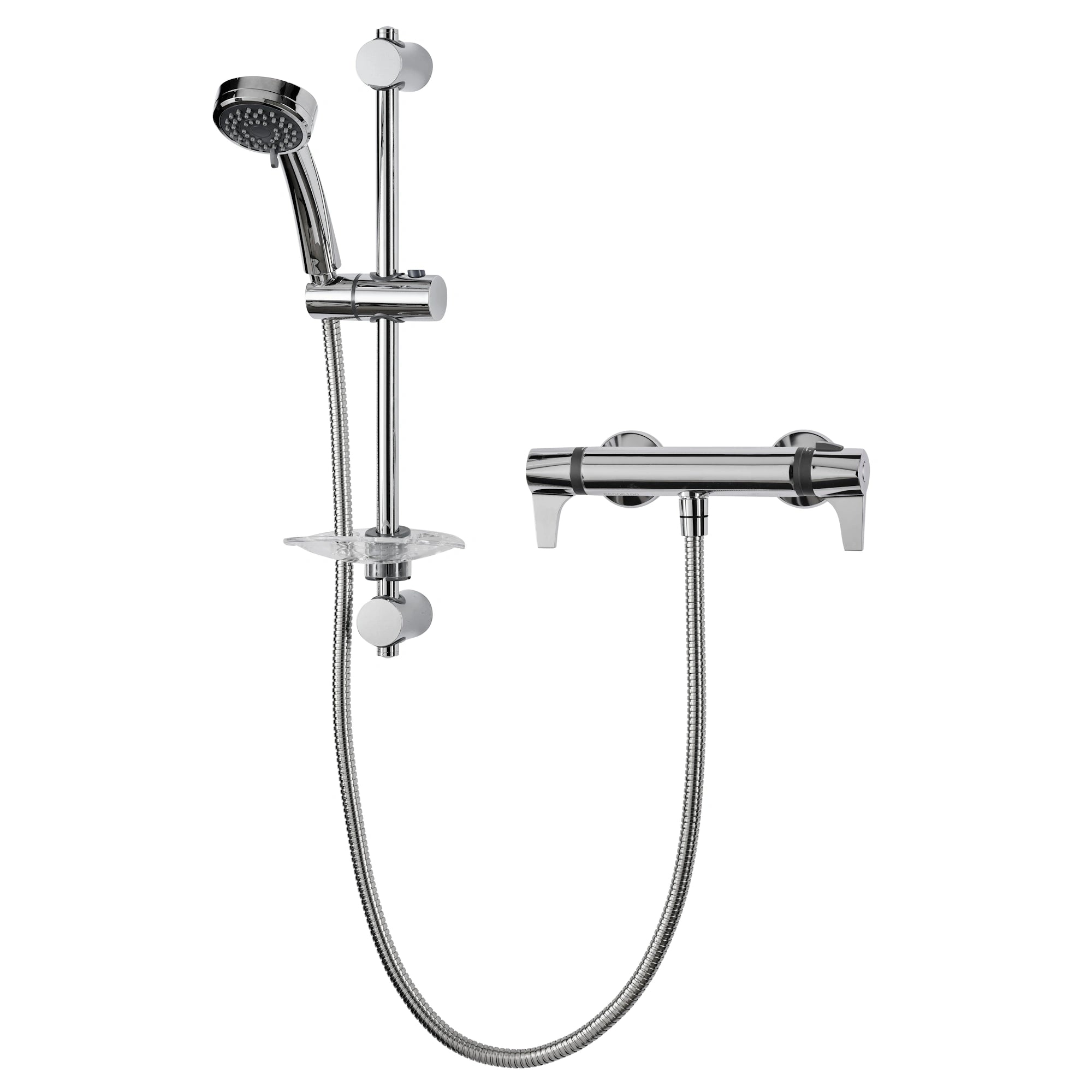 Triton Exe Lever Cool Touch Thermostatic Bar Mixer Shower